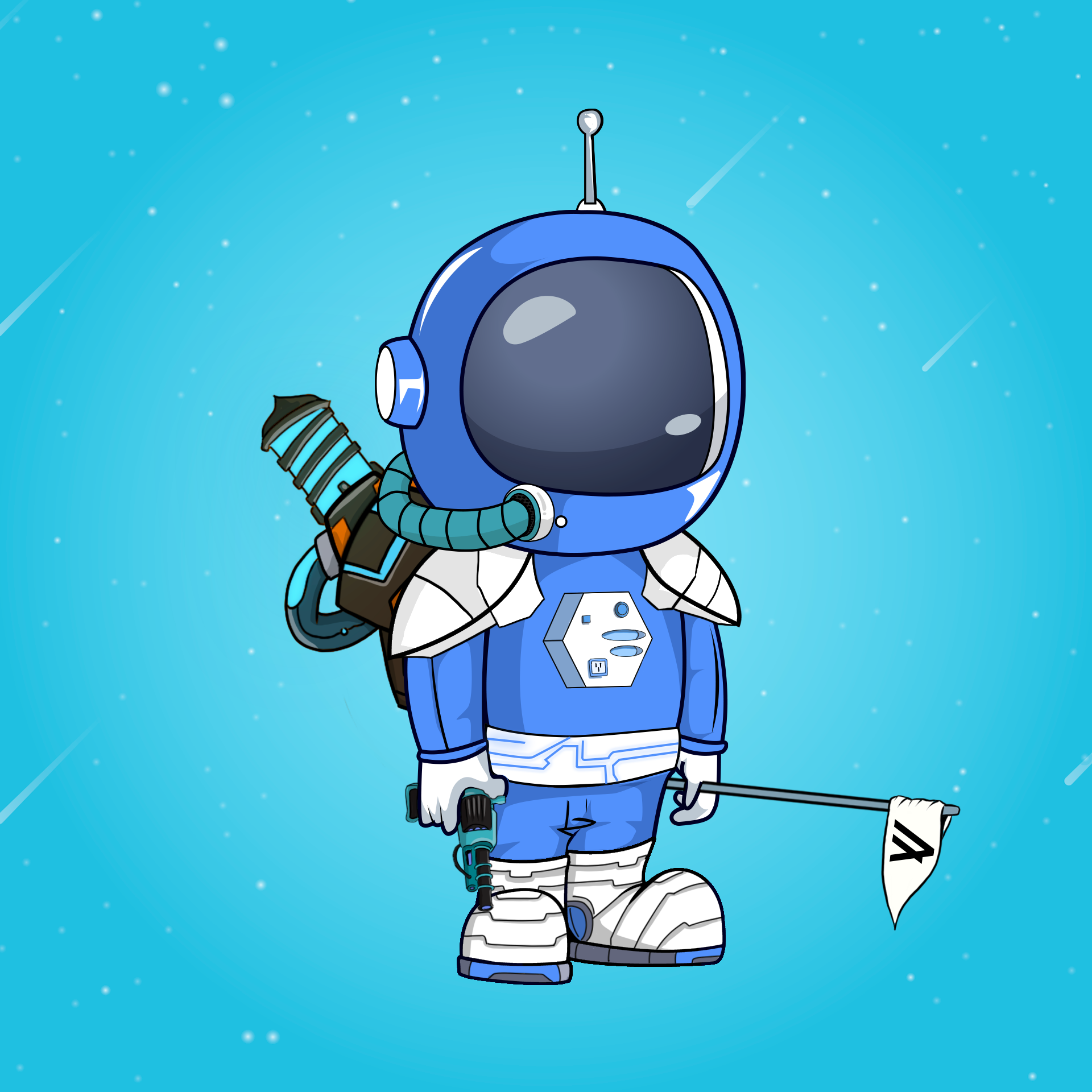 Galactic Astros #244 NFT on Algorand