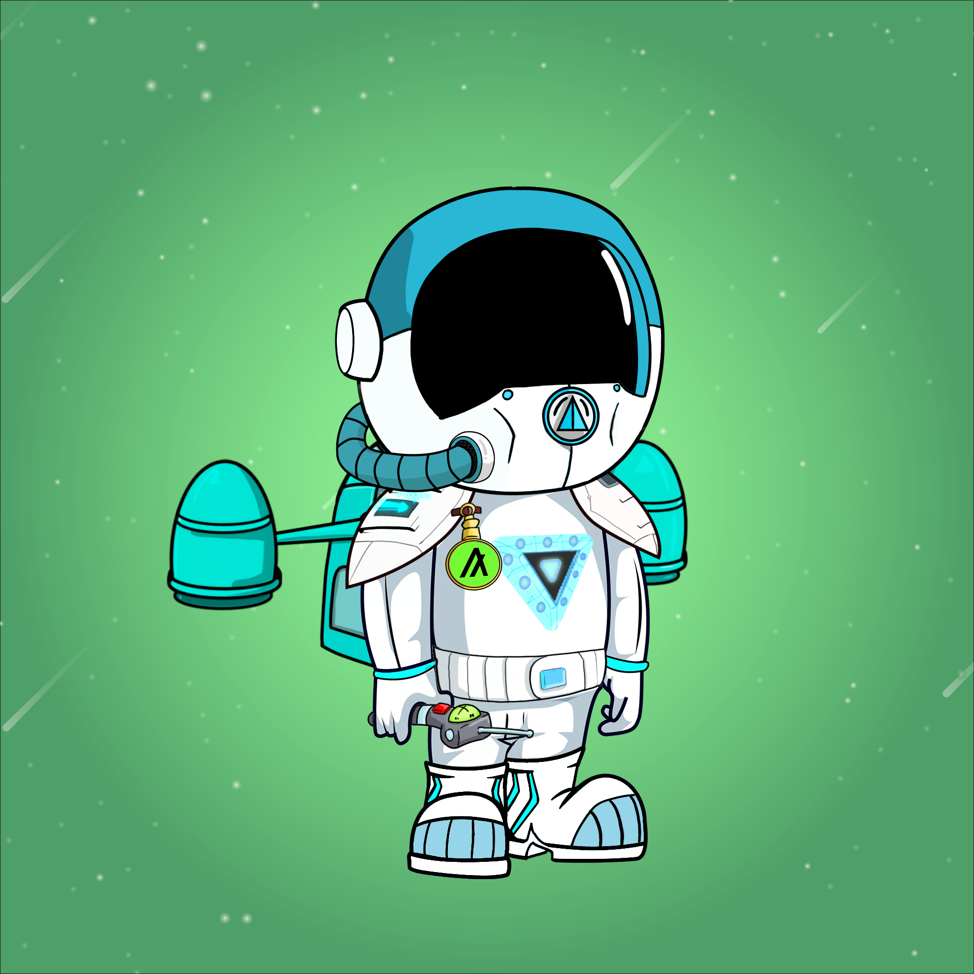 Galactic Astros #2450 NFT on Algorand