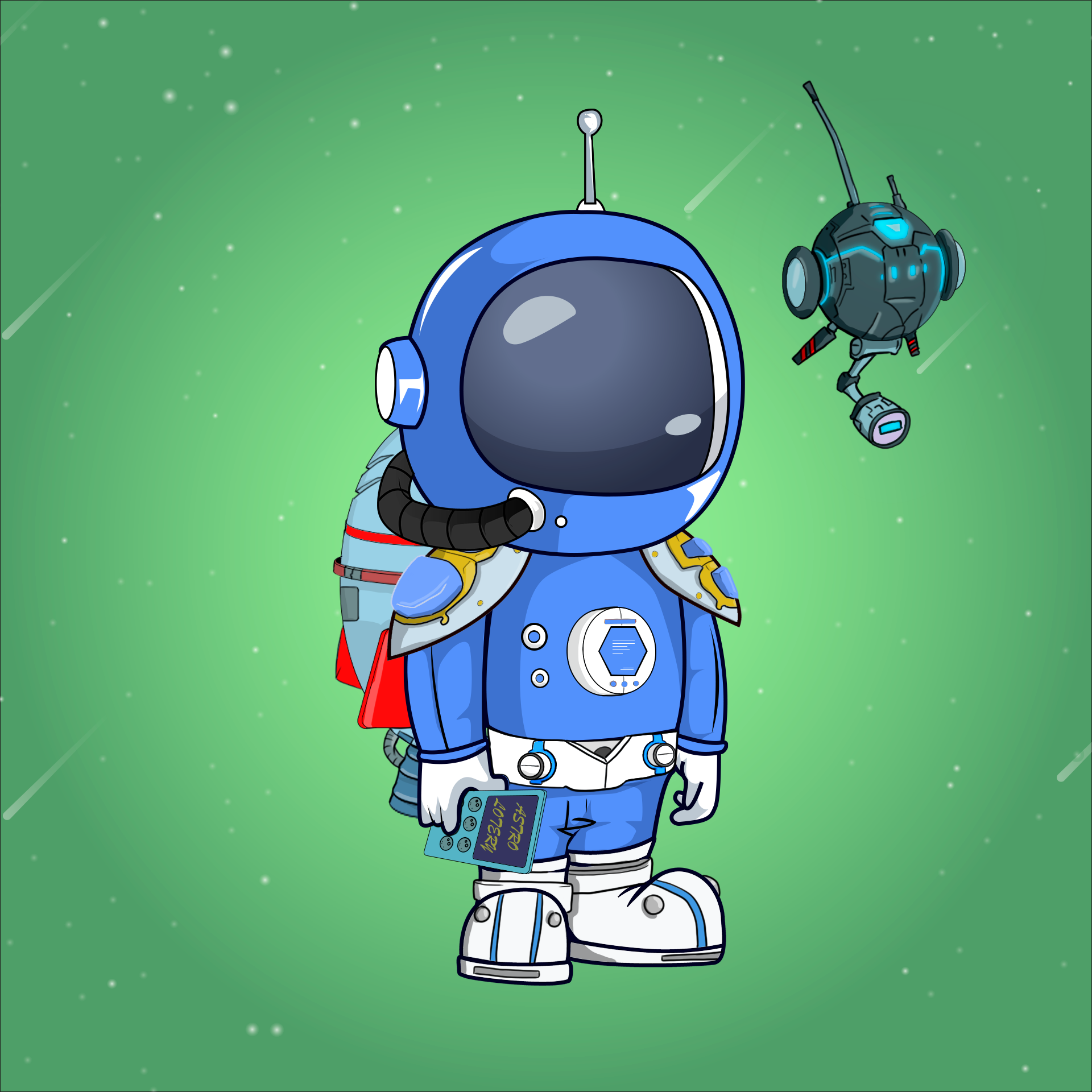 Galactic Astros #2452 NFT on Algorand