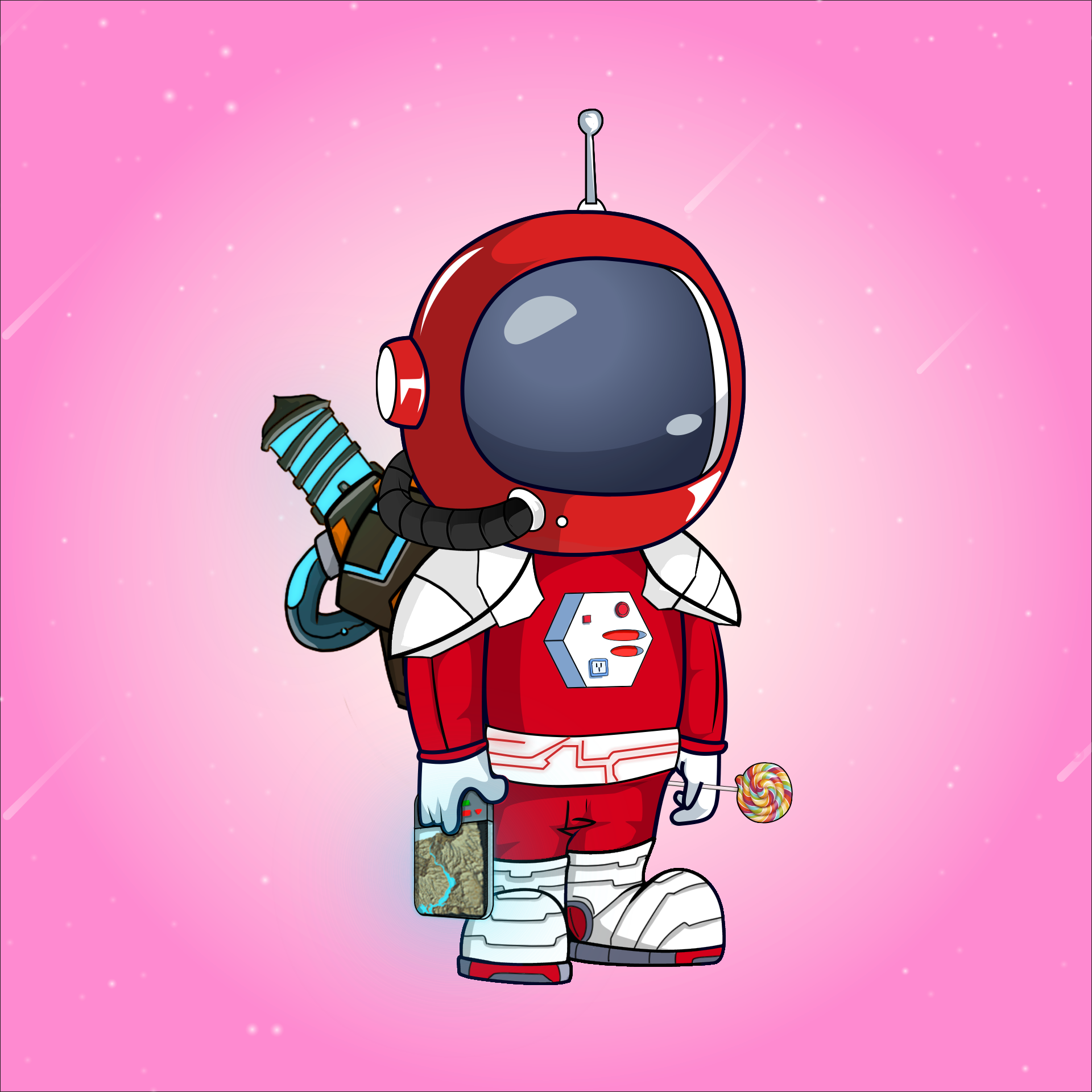 Galactic Astros #2453 NFT on Algorand