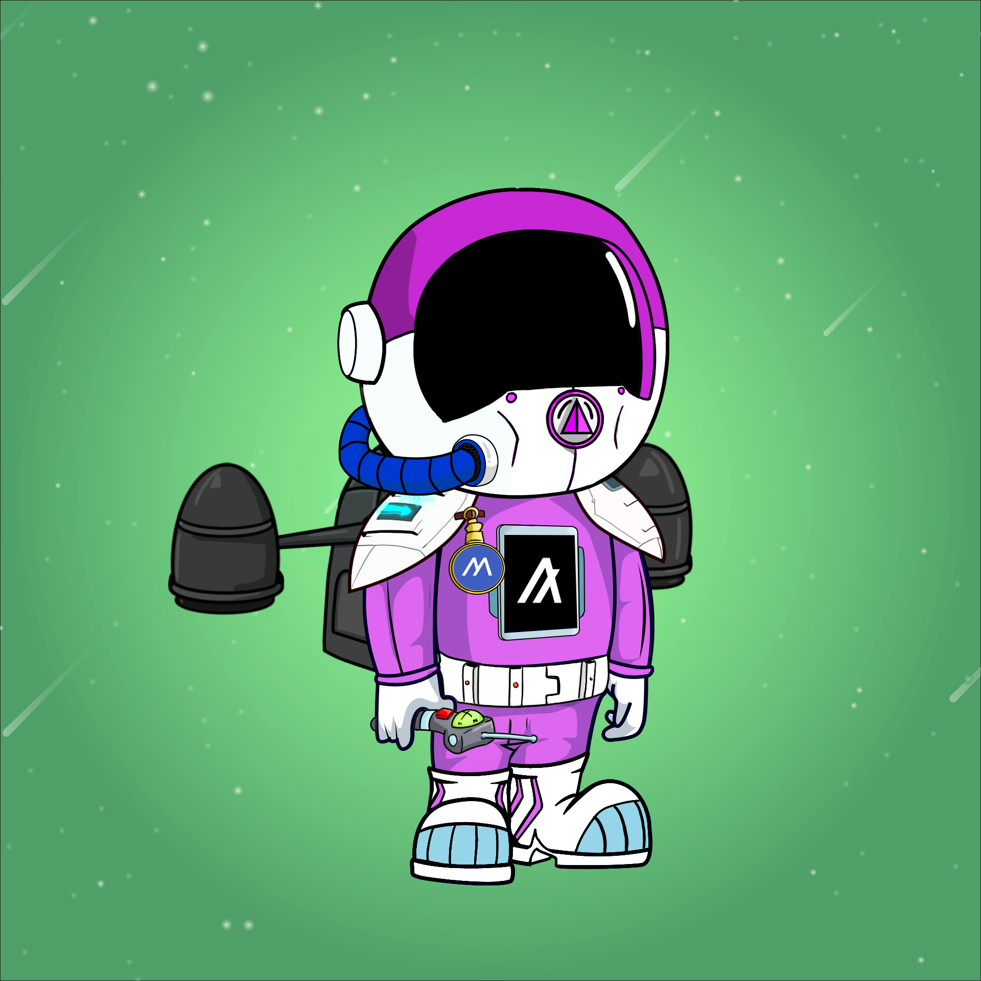 Galactic Astros #246 NFT on Algorand