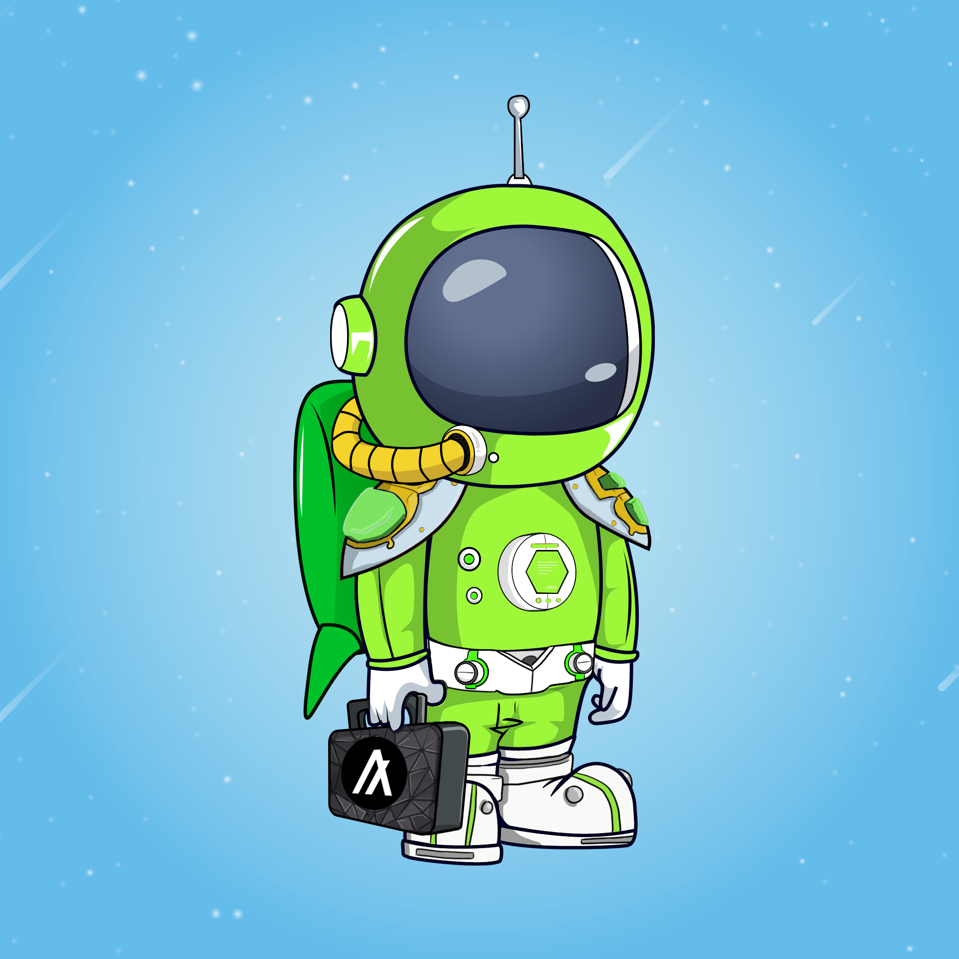 Galactic Astros #2460 NFT on Algorand