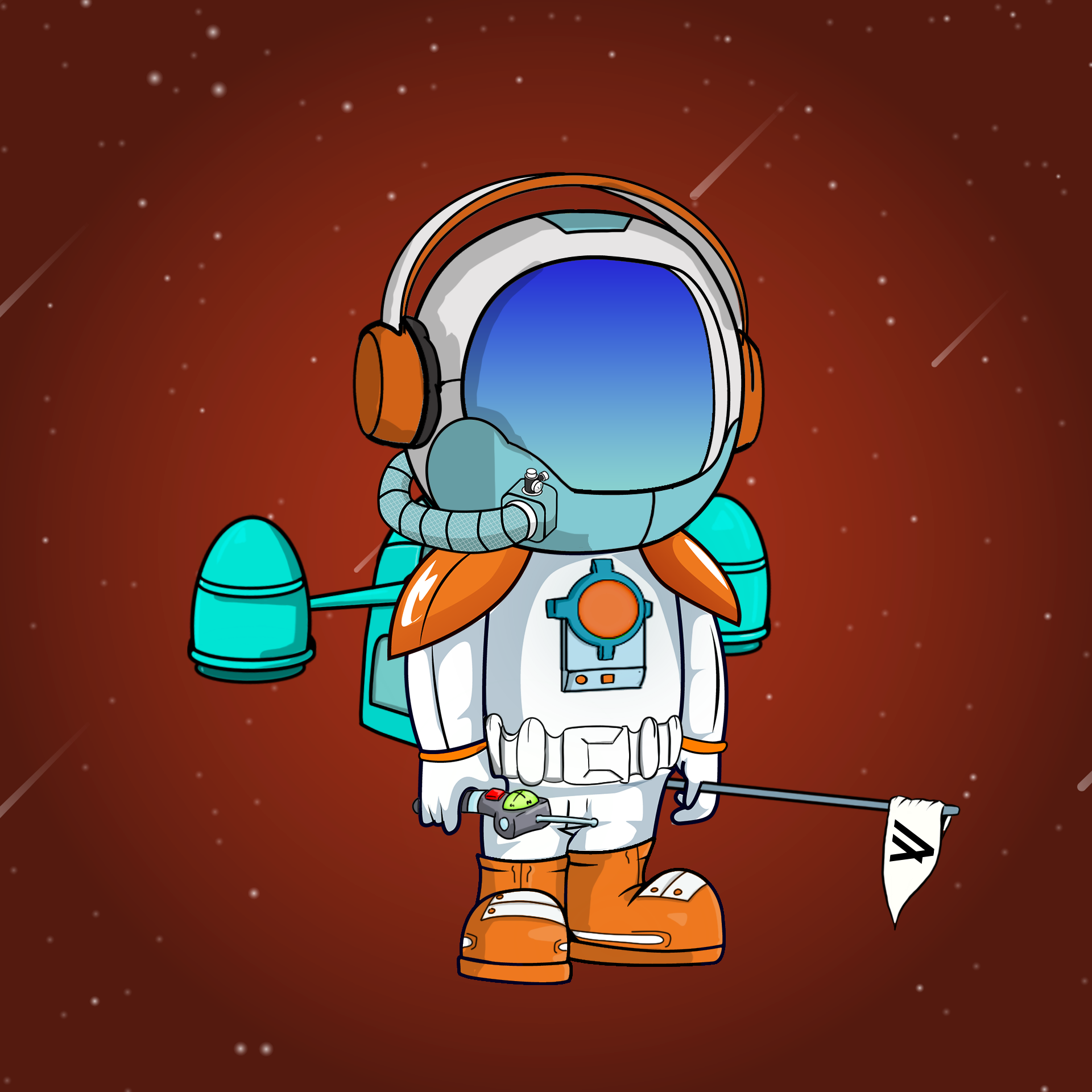 Galactic Astros #2462 NFT on Algorand