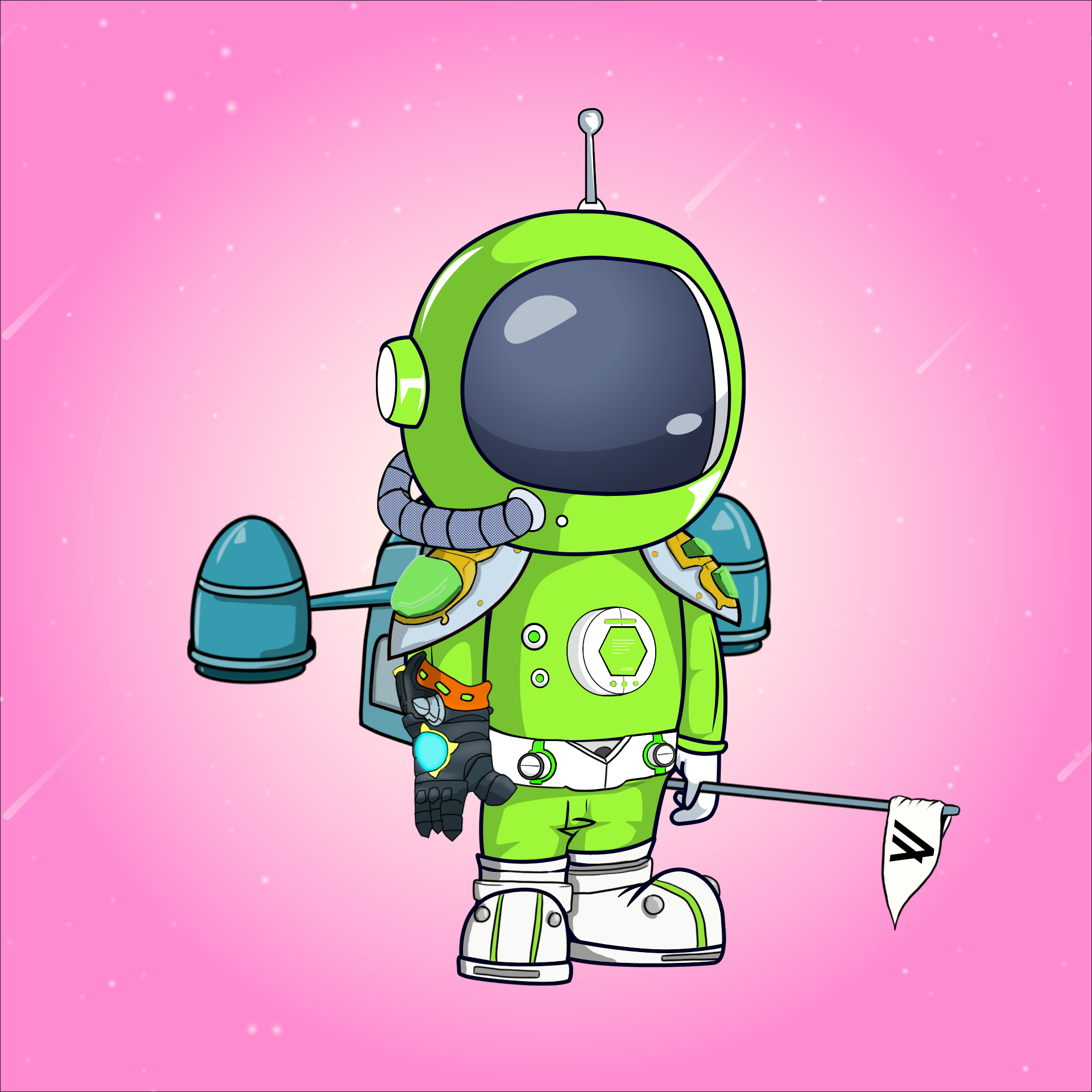 Galactic Astros #2465 NFT on Algorand