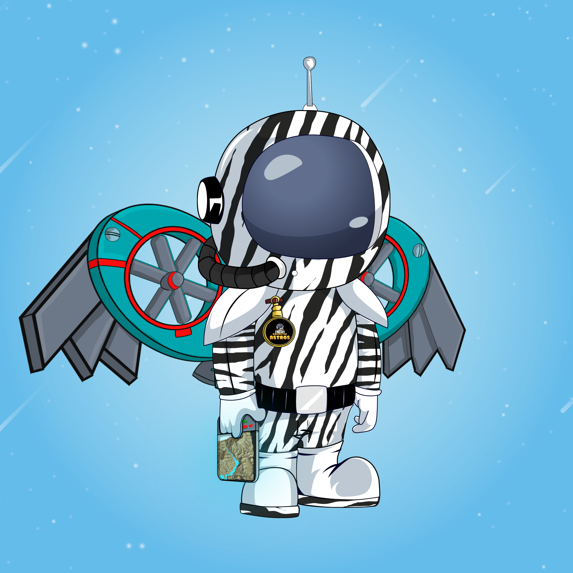Galactic Astros #2474 NFT on Algorand