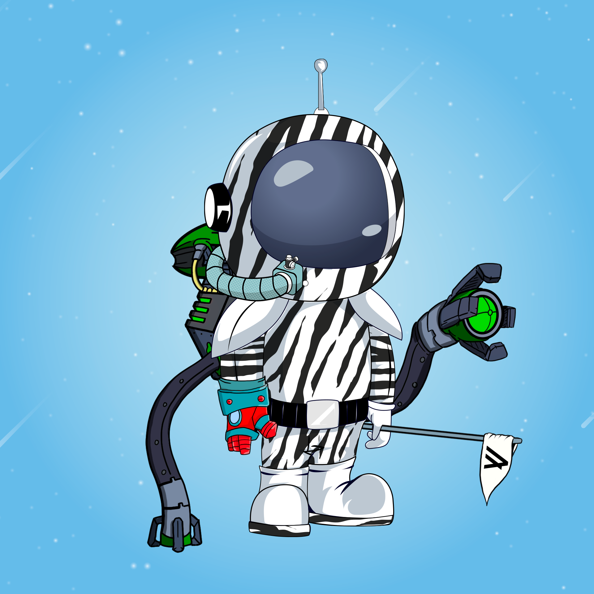 Galactic Astros #2475 NFT on Algorand