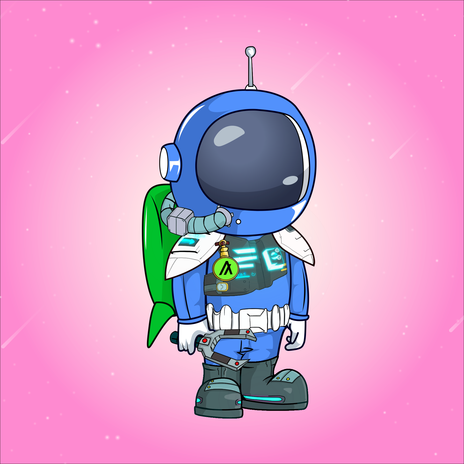 Galactic Astros #2477 NFT on Algorand