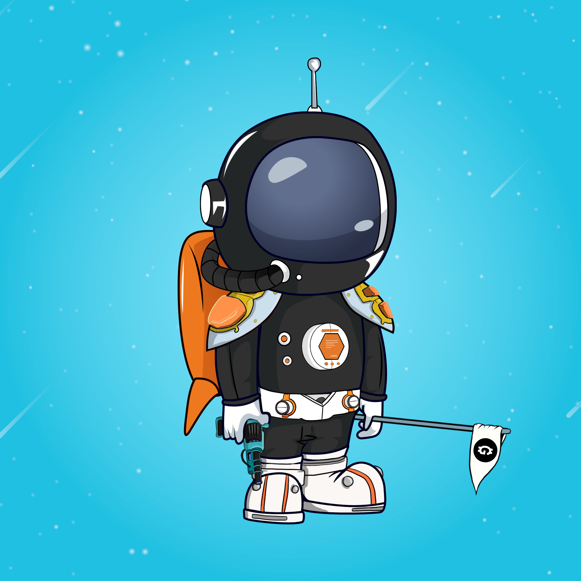 Galactic Astros #2480 NFT on Algorand