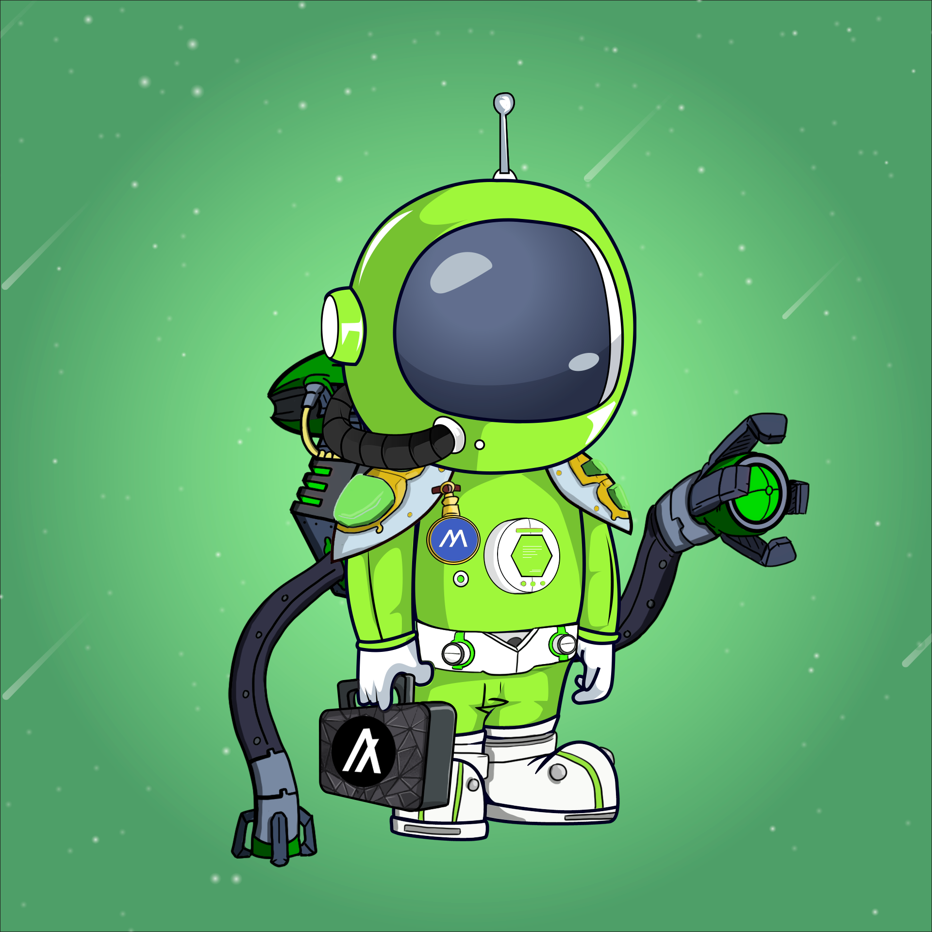 Galactic Astros #2481 NFT on Algorand