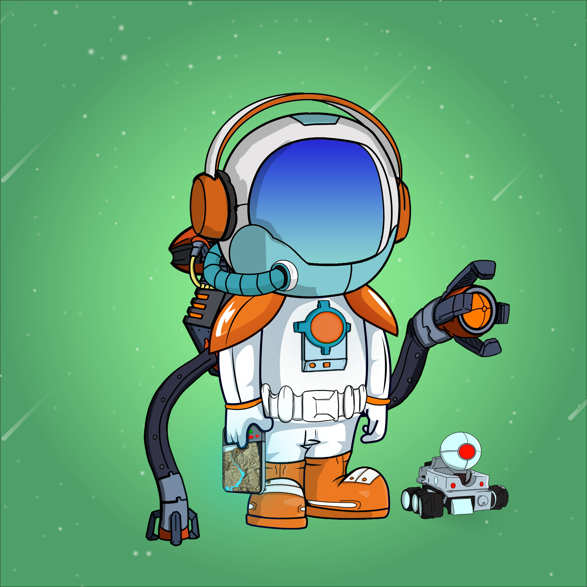 Galactic Astros #2482 NFT on Algorand