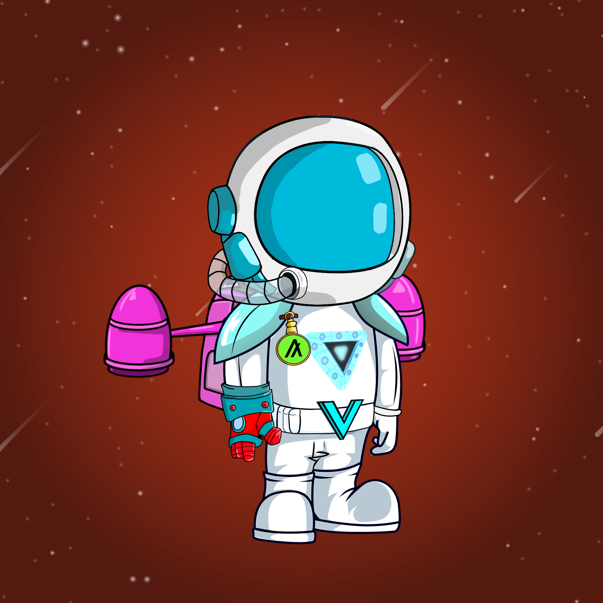 Galactic Astros #2487 NFT on Algorand