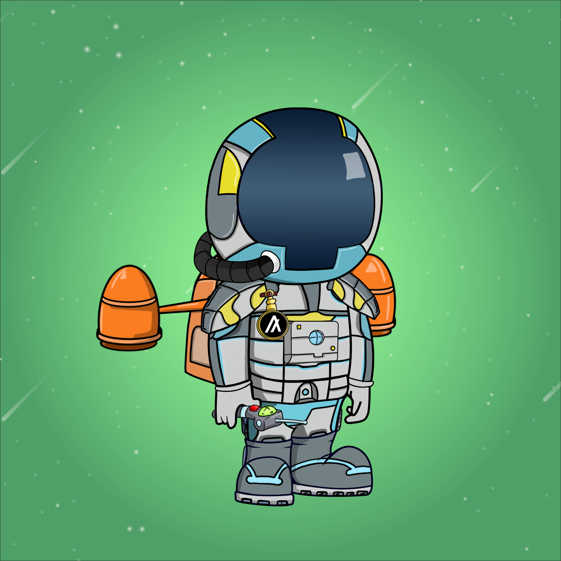 Galactic Astros #2488 NFT on Algorand