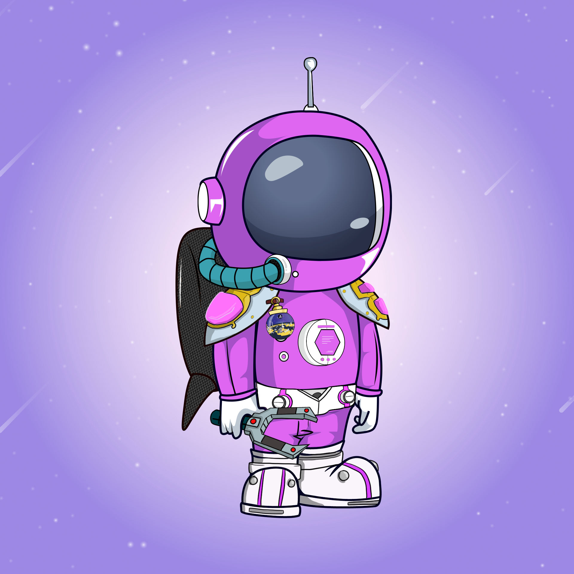 Galactic Astros #2496 NFT on Algorand