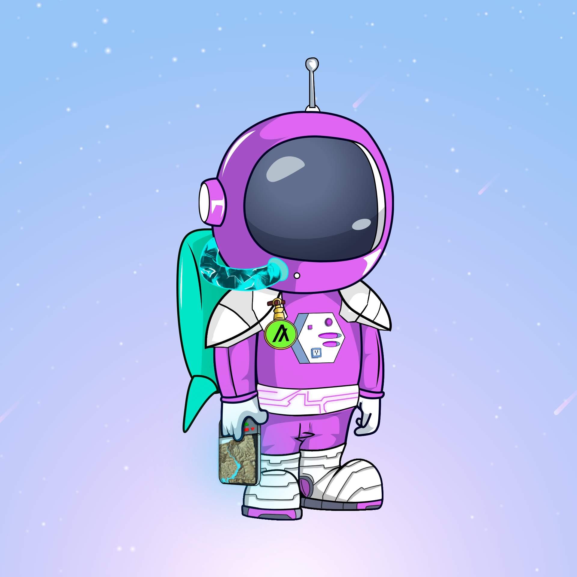 Galactic Astros #2504 NFT on Algorand