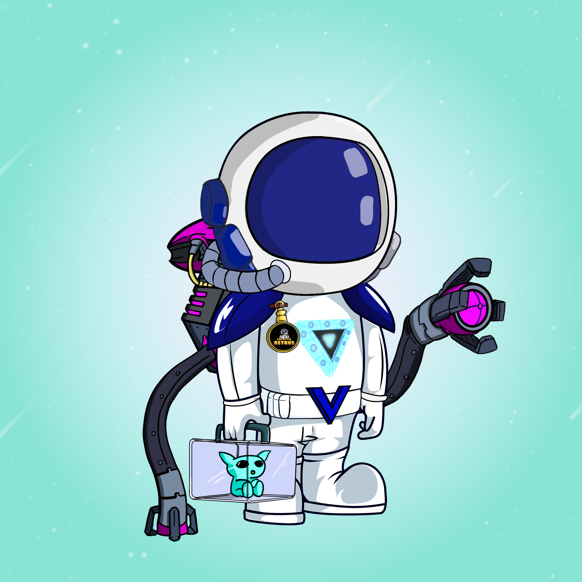 Galactic Astros #2505 NFT on Algorand