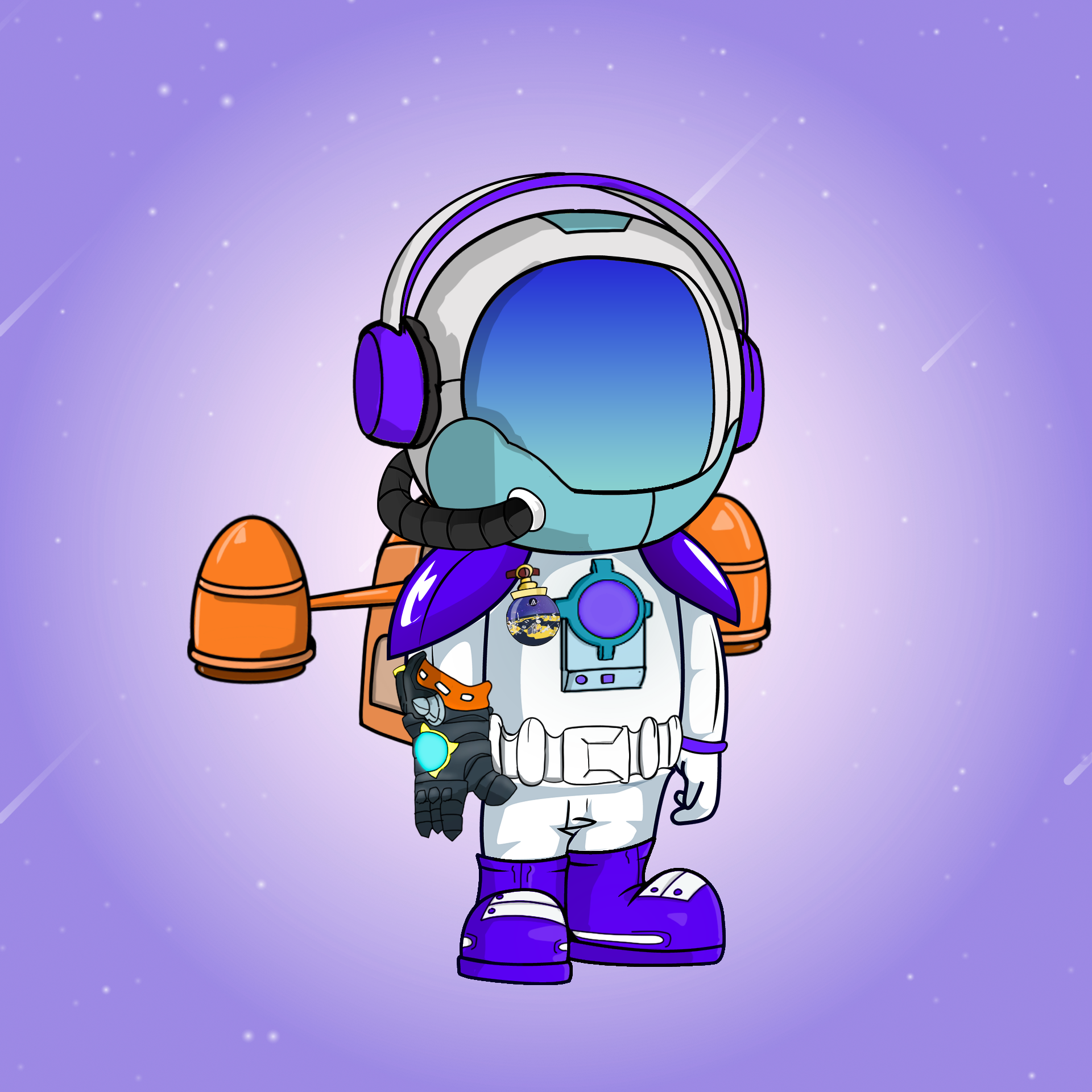 Galactic Astros #2508 NFT on Algorand
