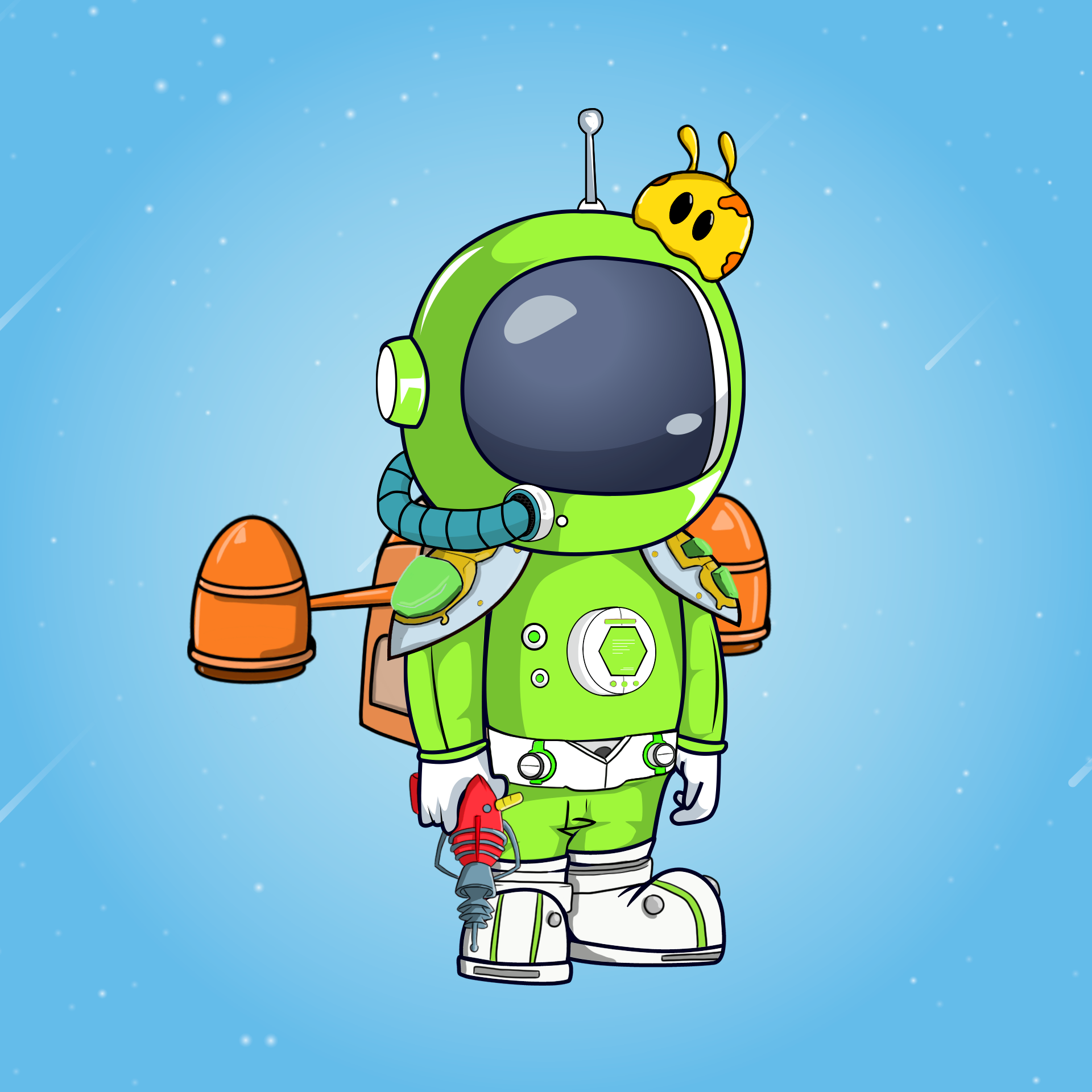 Galactic Astros #2515 NFT on Algorand