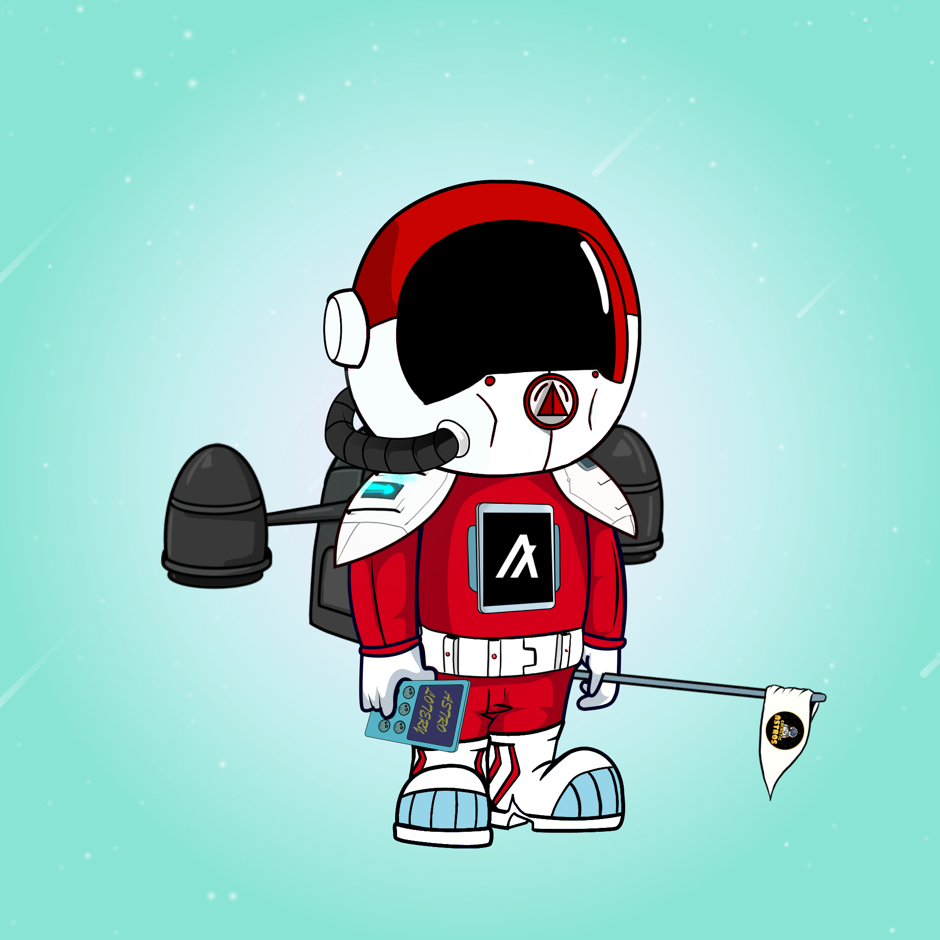 Galactic Astros #2524 NFT on Algorand