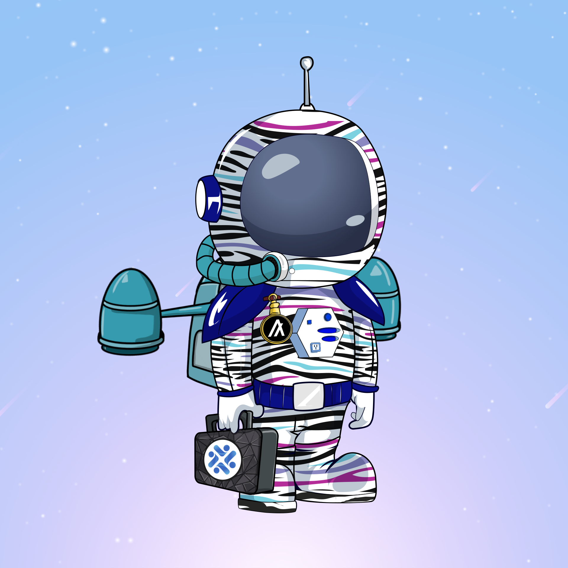 Galactic Astros #2528 NFT on Algorand