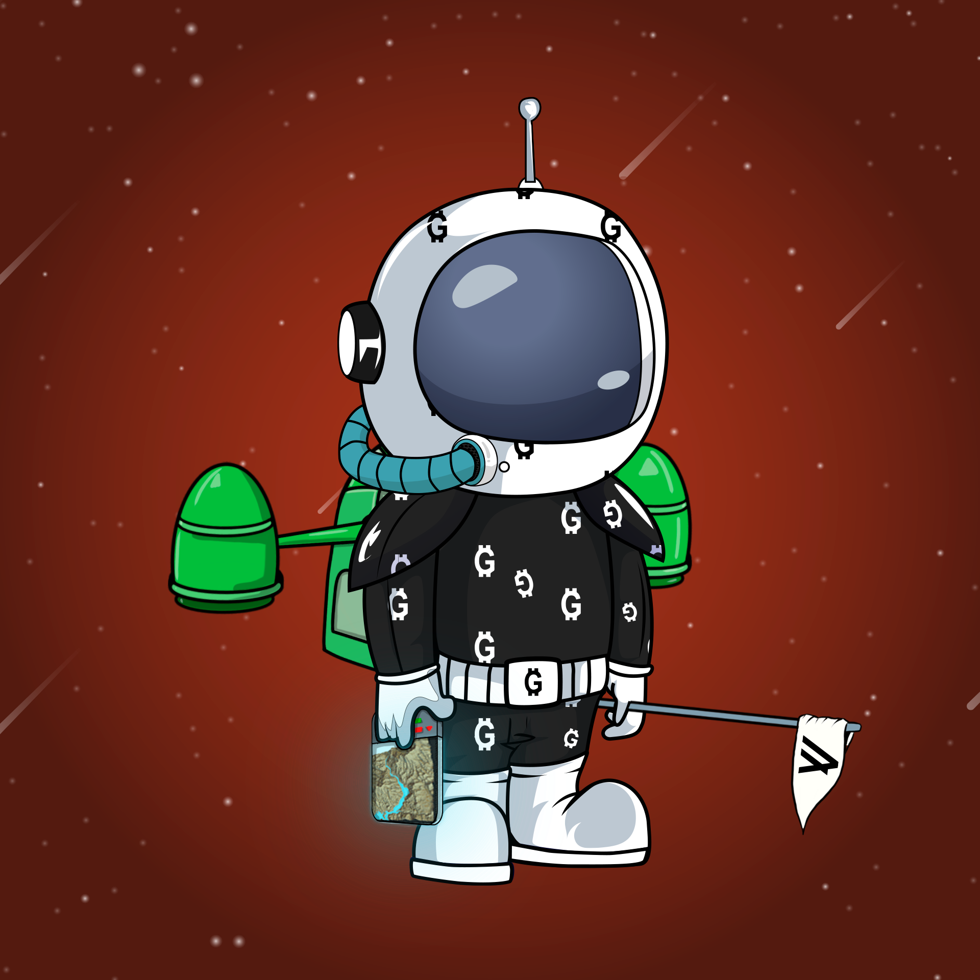 Galactic Astros #2529 NFT on Algorand