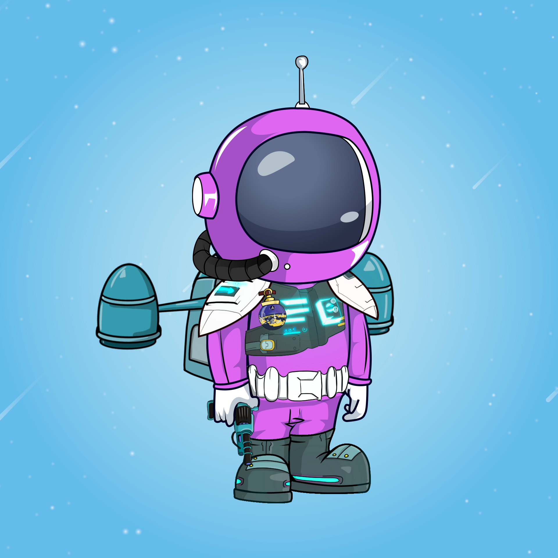 Galactic Astros #253 NFT on Algorand