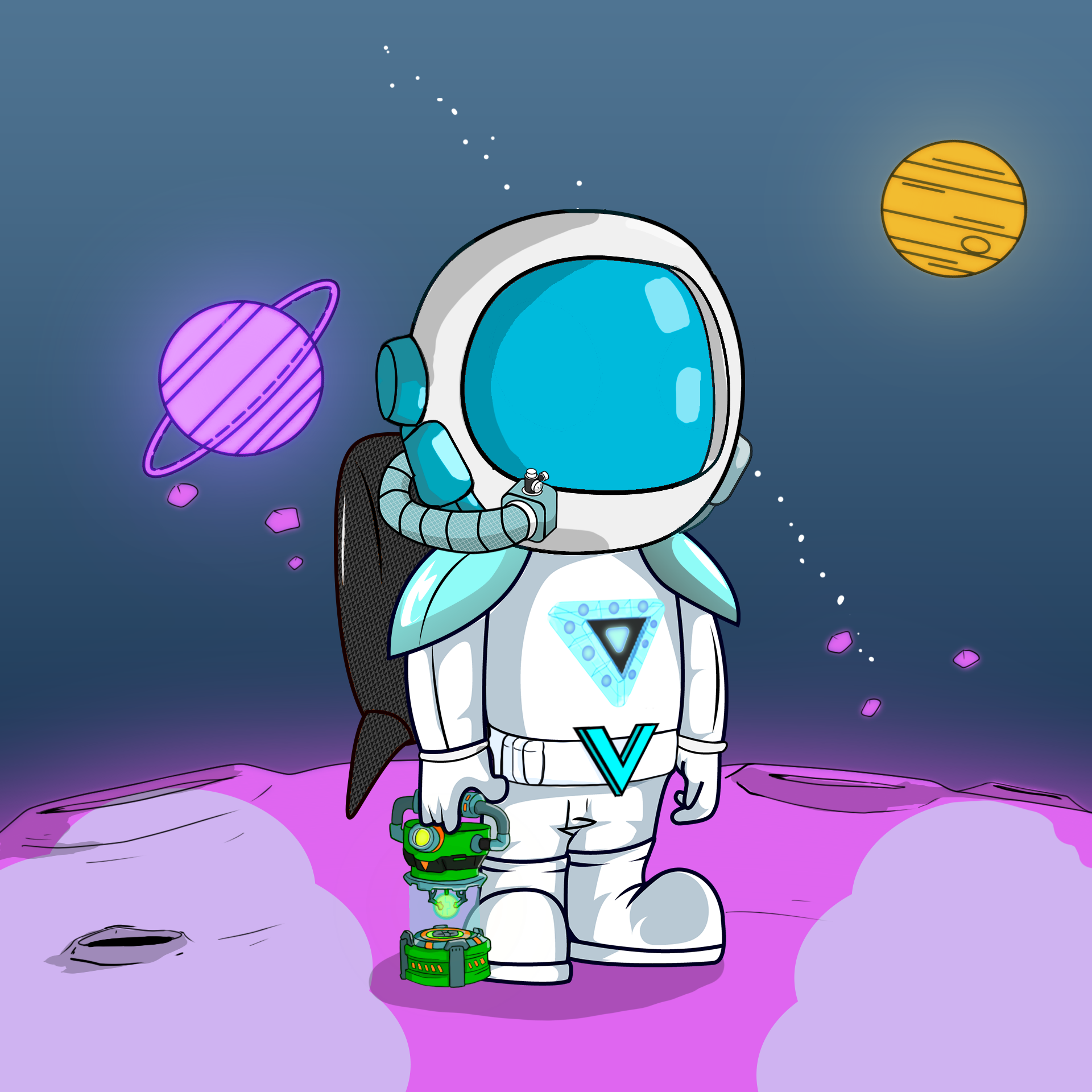 Galactic Astros #2534 NFT on Algorand