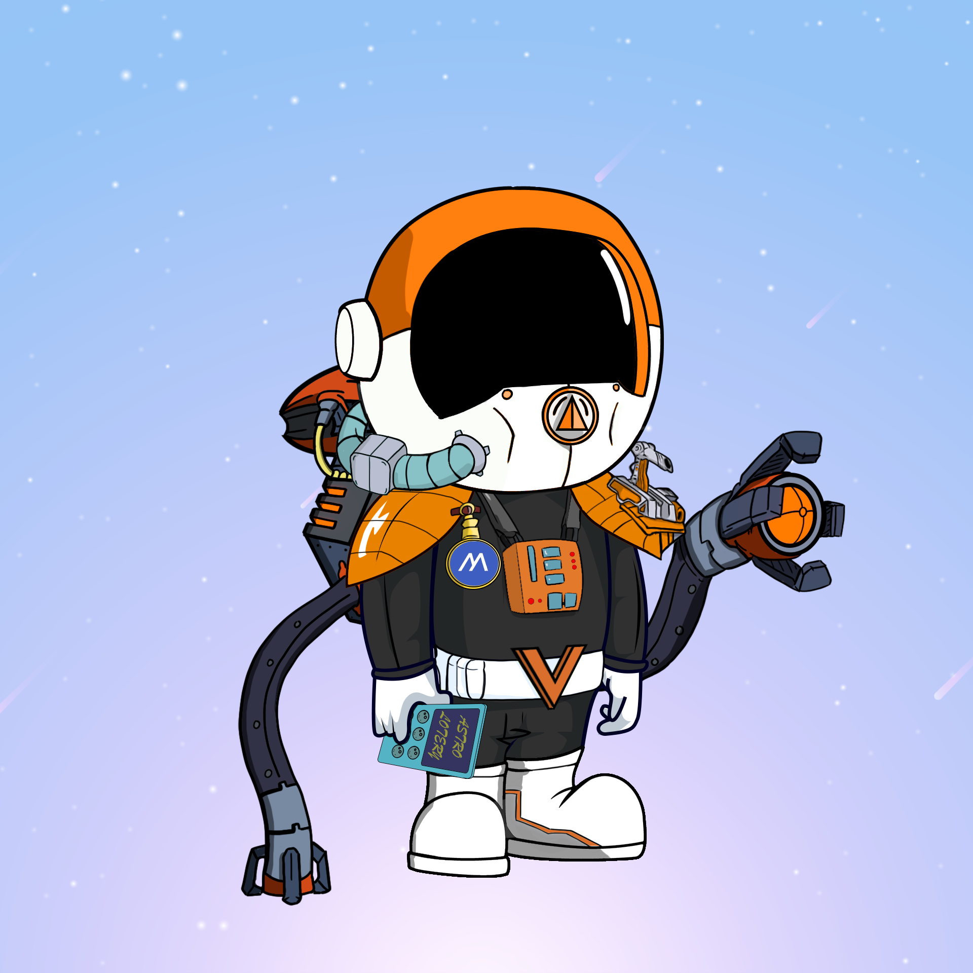 Galactic Astros #254 NFT on Algorand