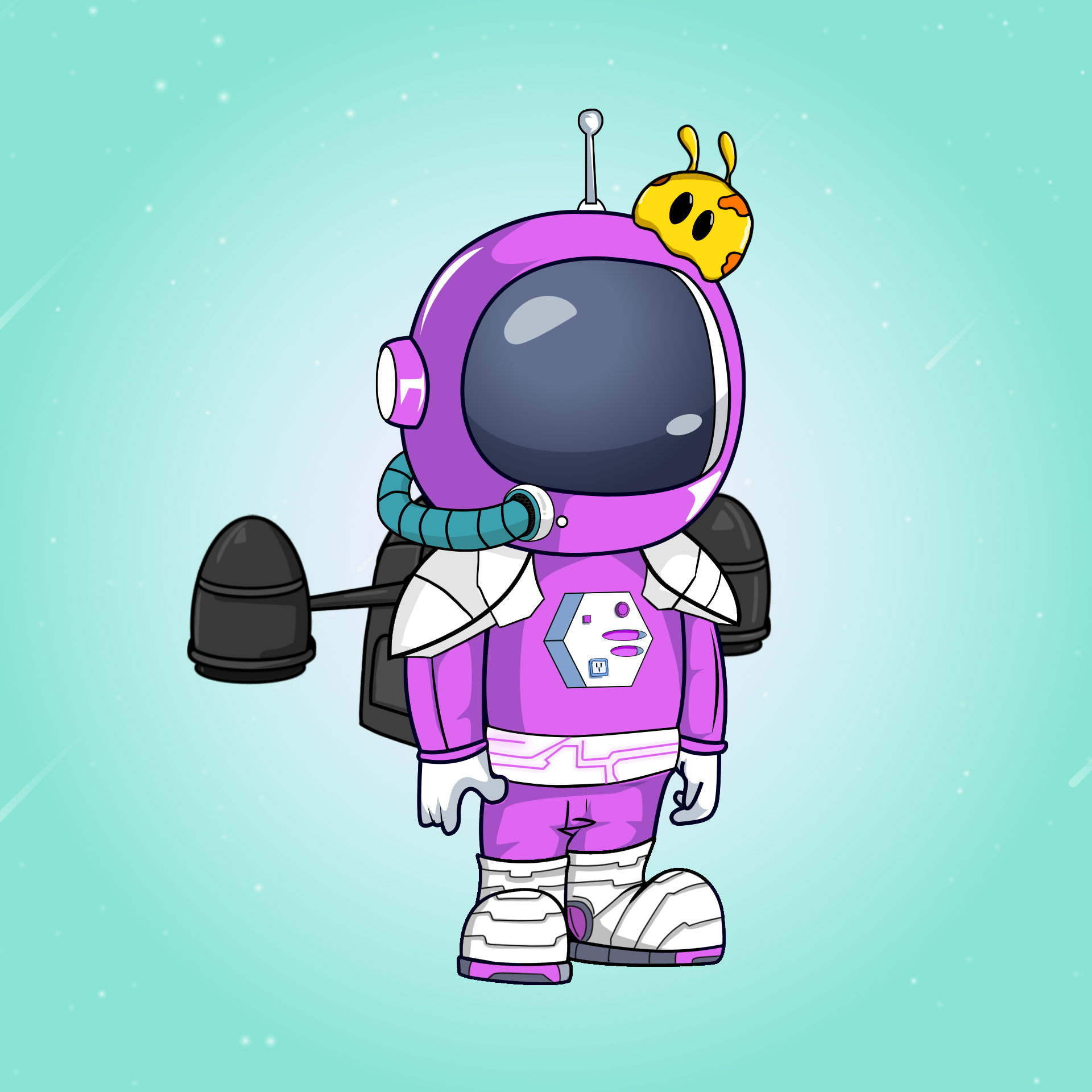 Galactic Astros #2547 NFT on Algorand