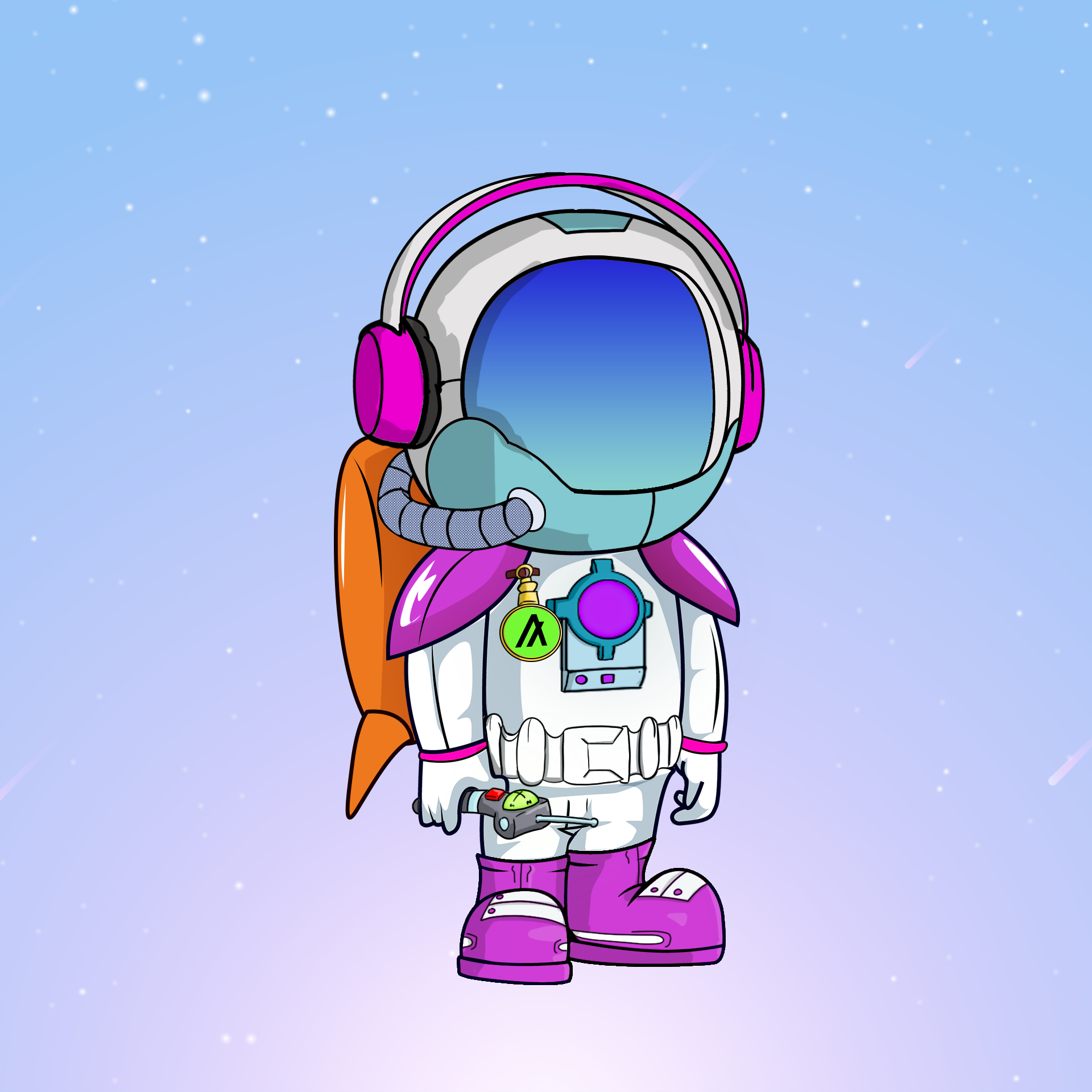 Galactic Astros #2549 NFT on Algorand