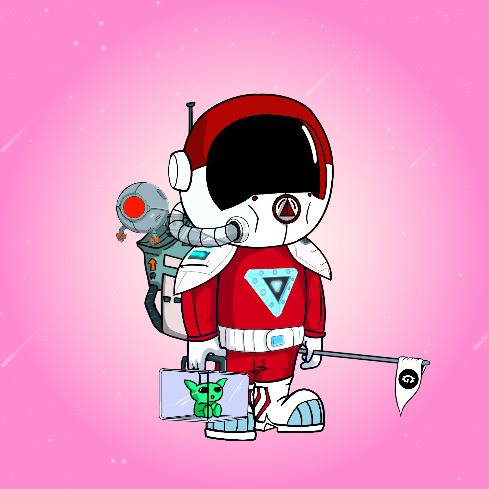 Galactic Astros #255 NFT on Algorand