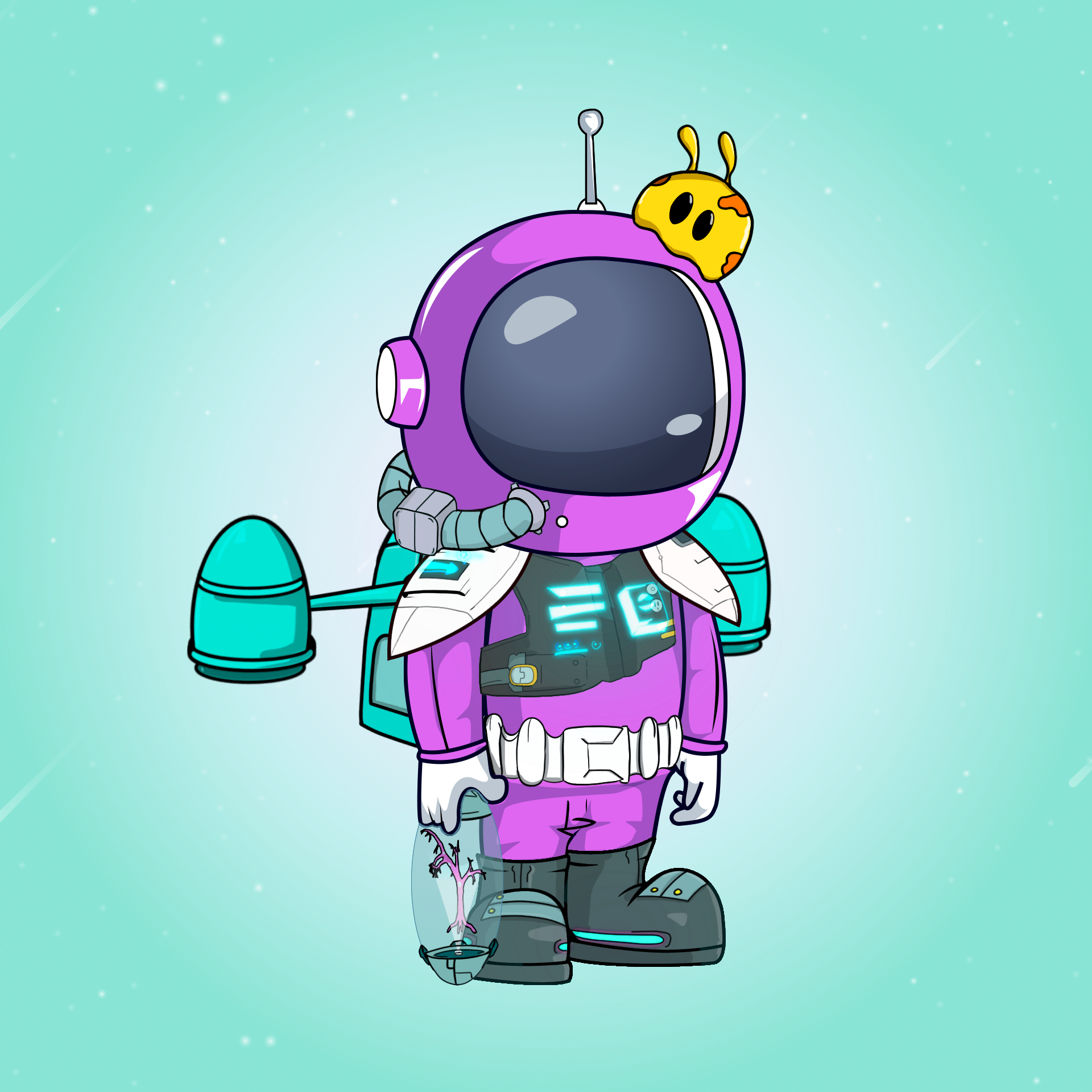 Galactic Astros #2551 NFT on Algorand