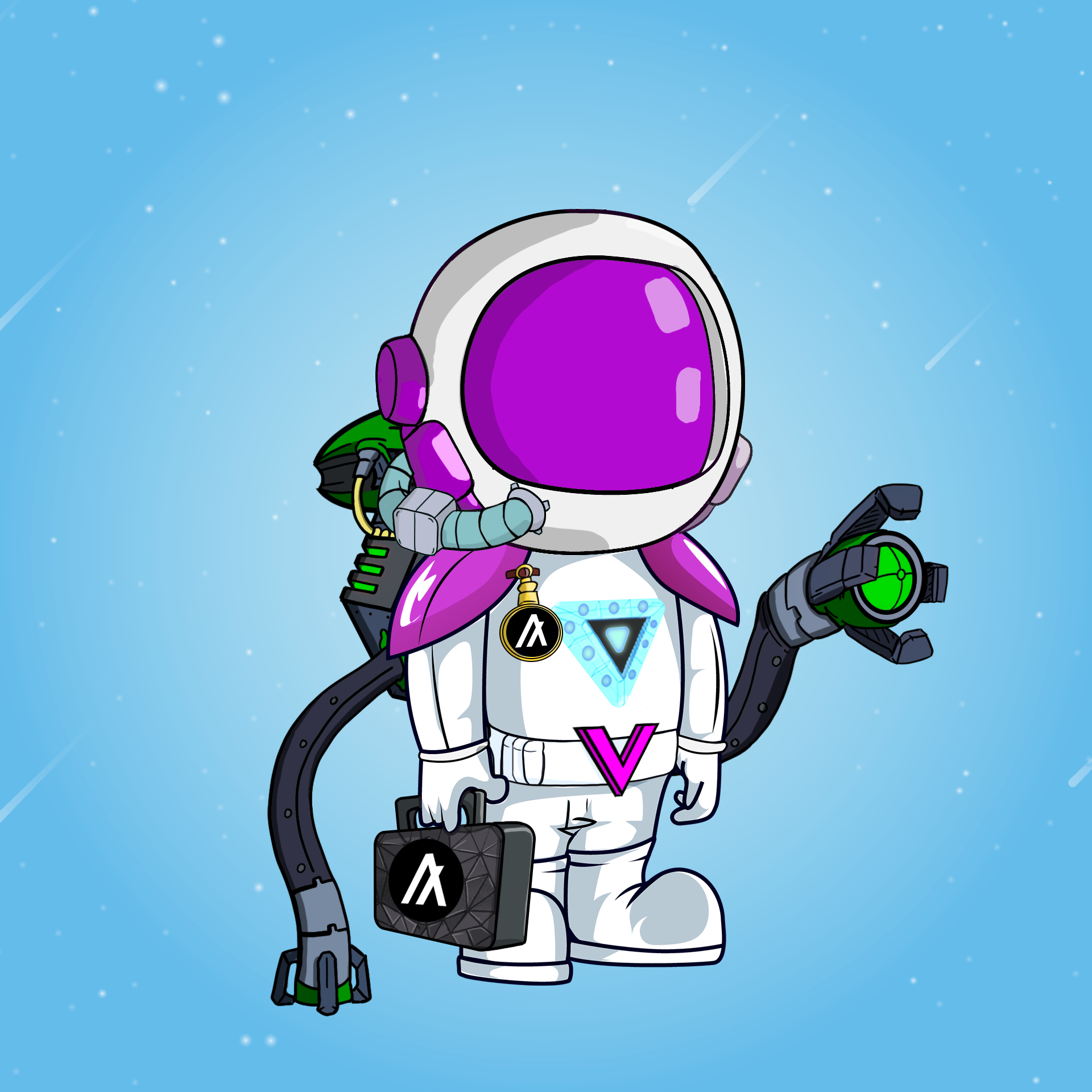 Galactic Astros #2553 NFT on Algorand