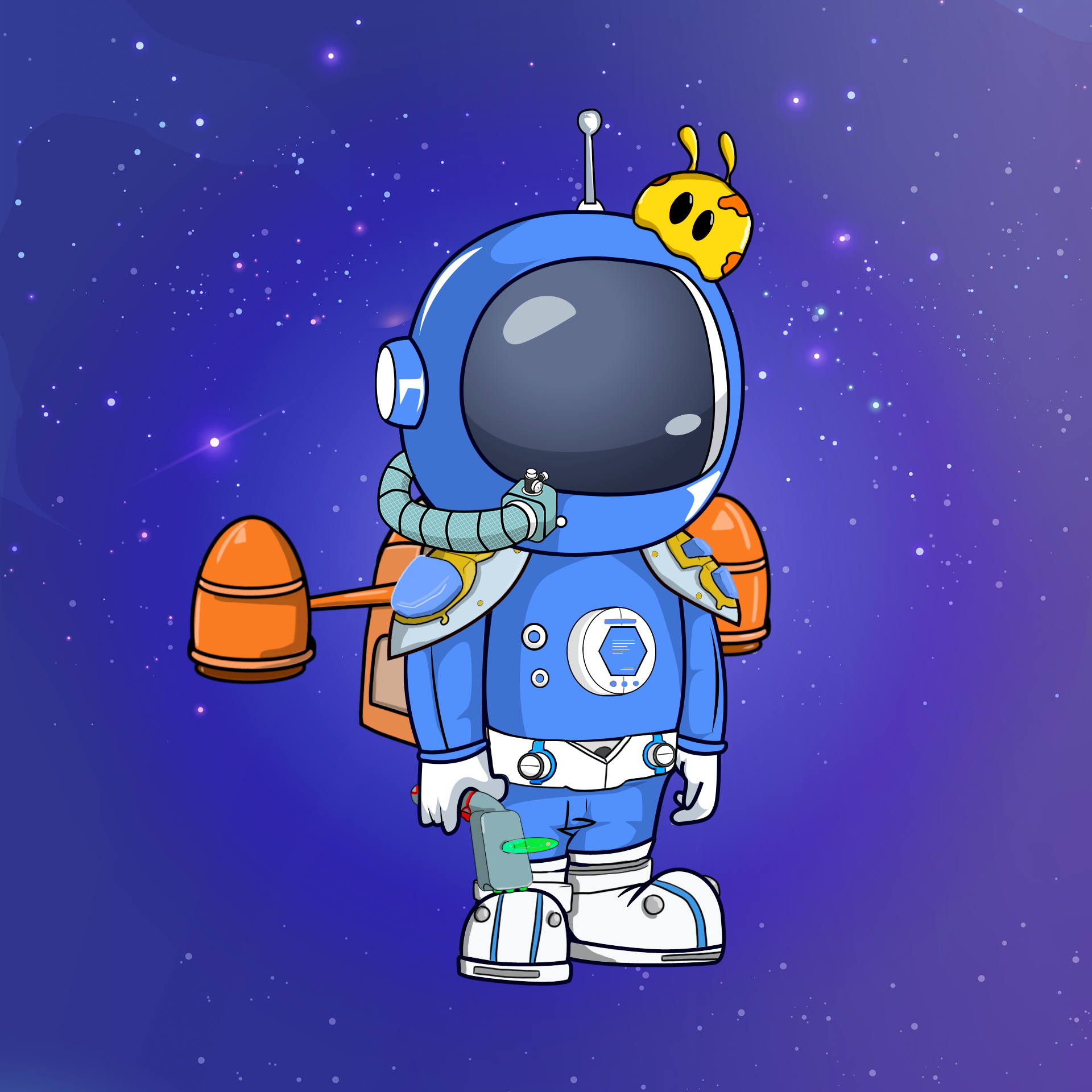 Galactic Astros #2554 NFT on Algorand