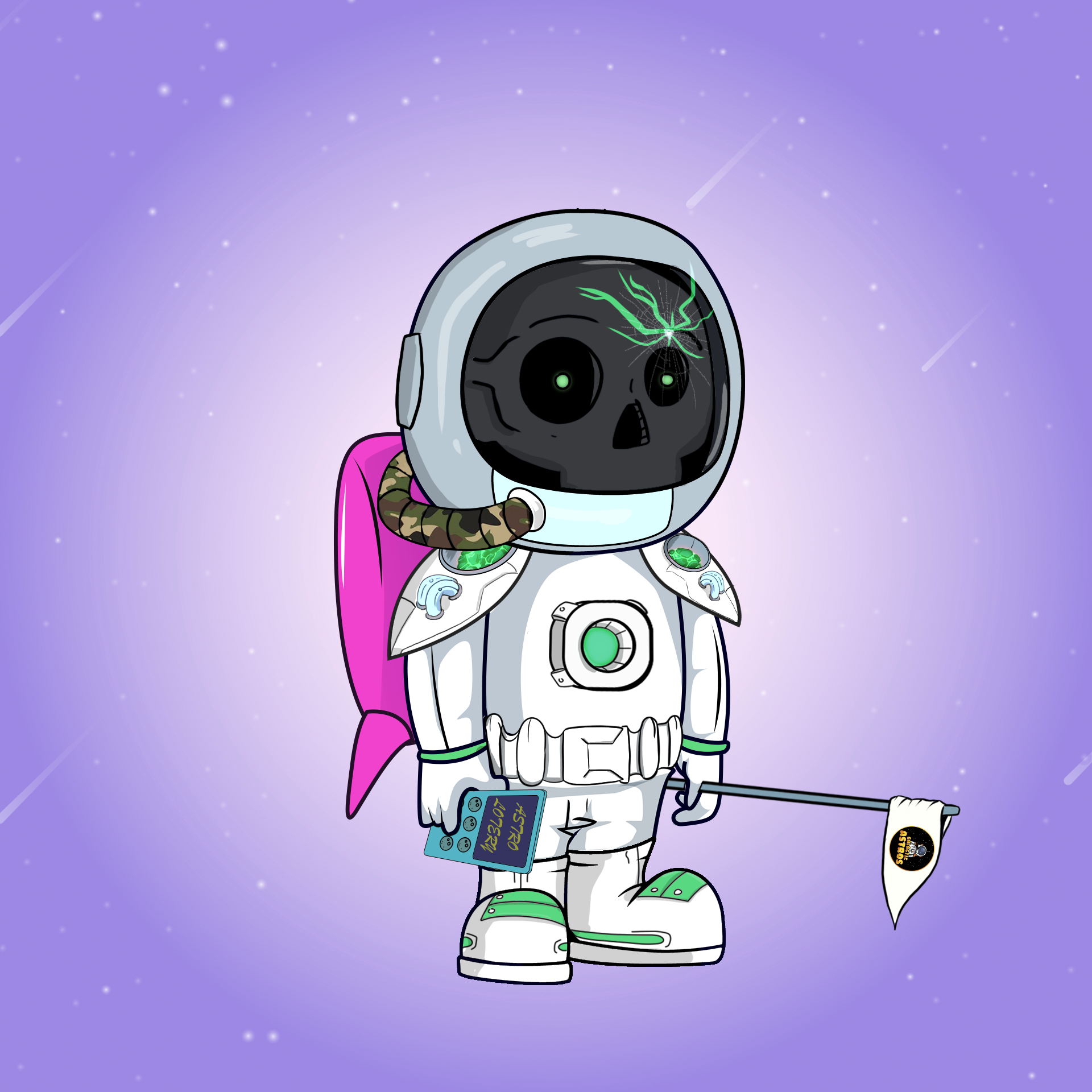 Galactic Astros #258 NFT on Algorand