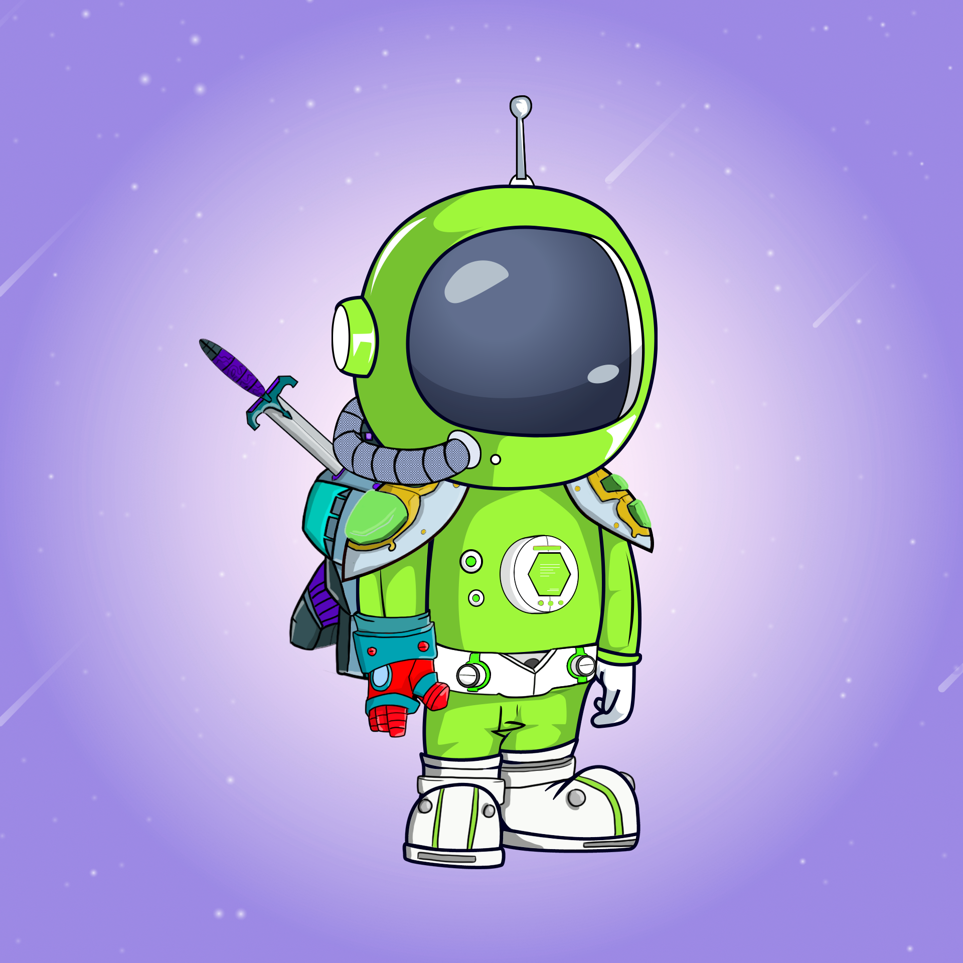 Galactic Astros #262 NFT on Algorand