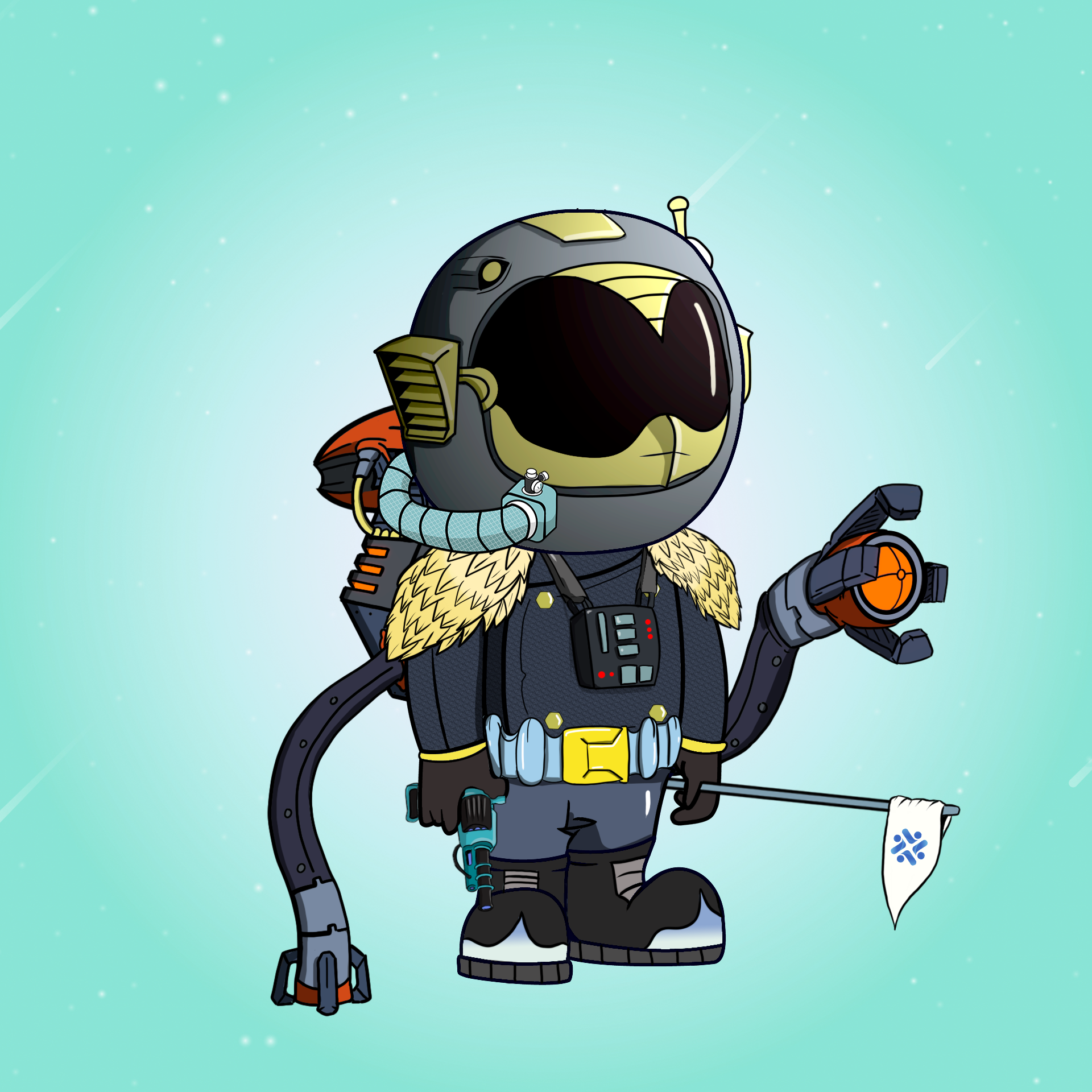 Galactic Astros #265 NFT on Algorand