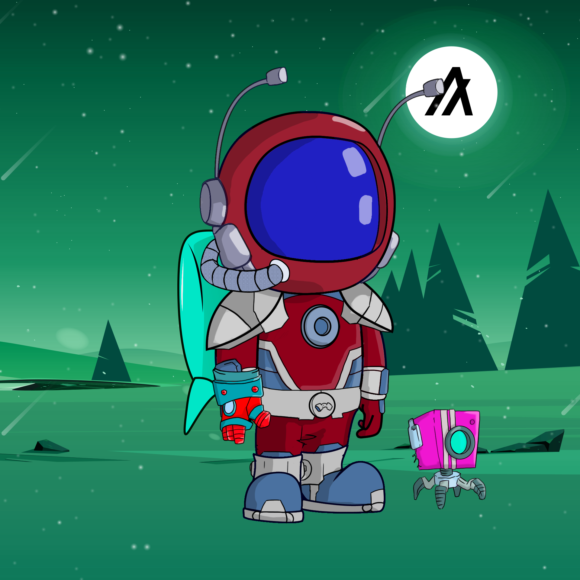 Galactic Astros #273 NFT on Algorand