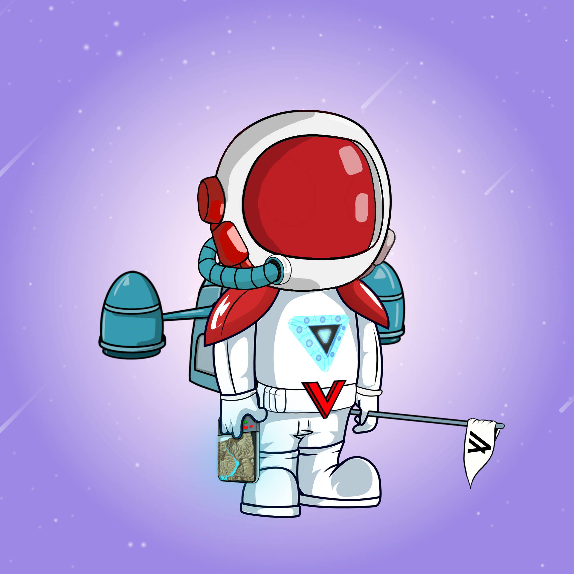 Galactic Astros #281 NFT on Algorand