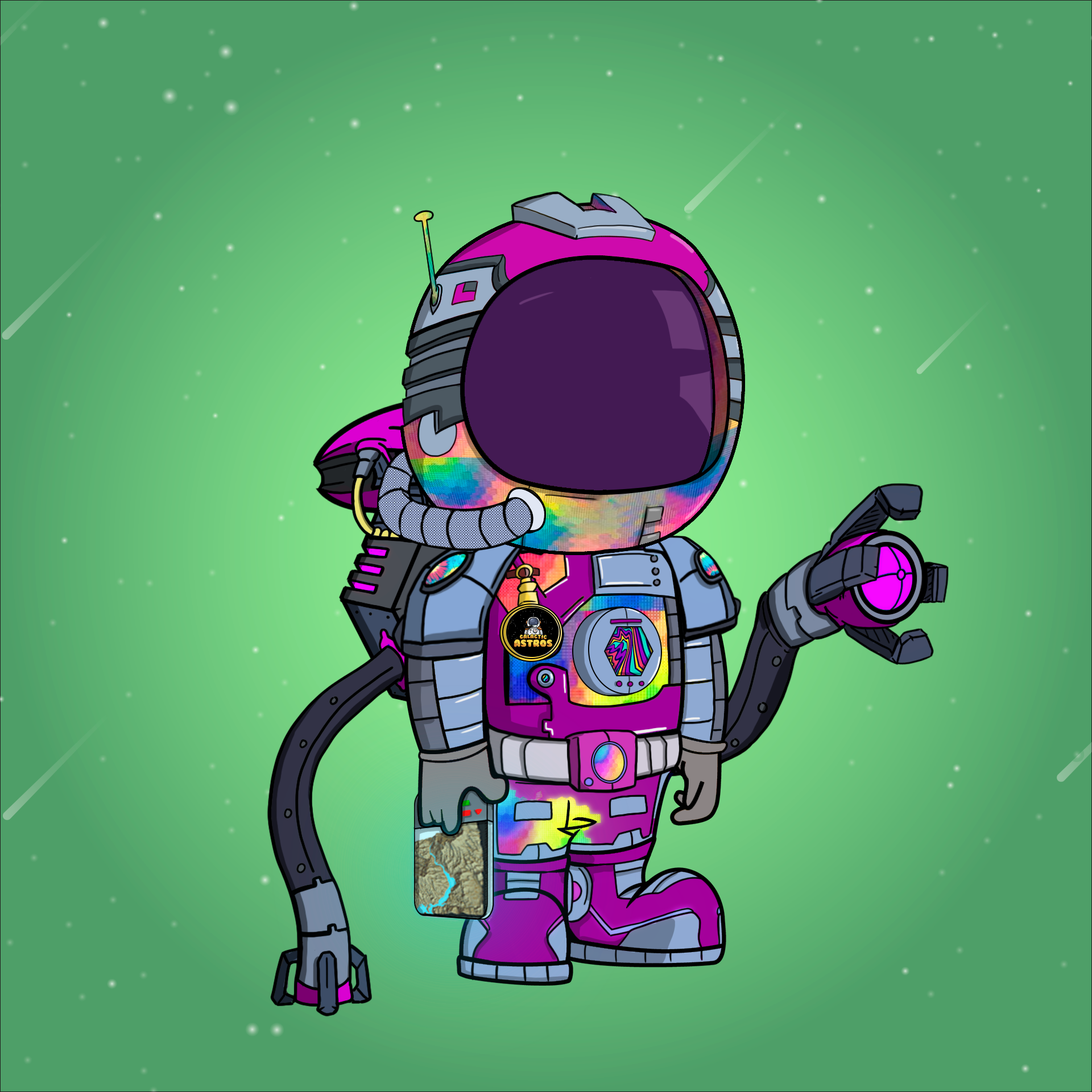 Galactic Astros #283 NFT on Algorand