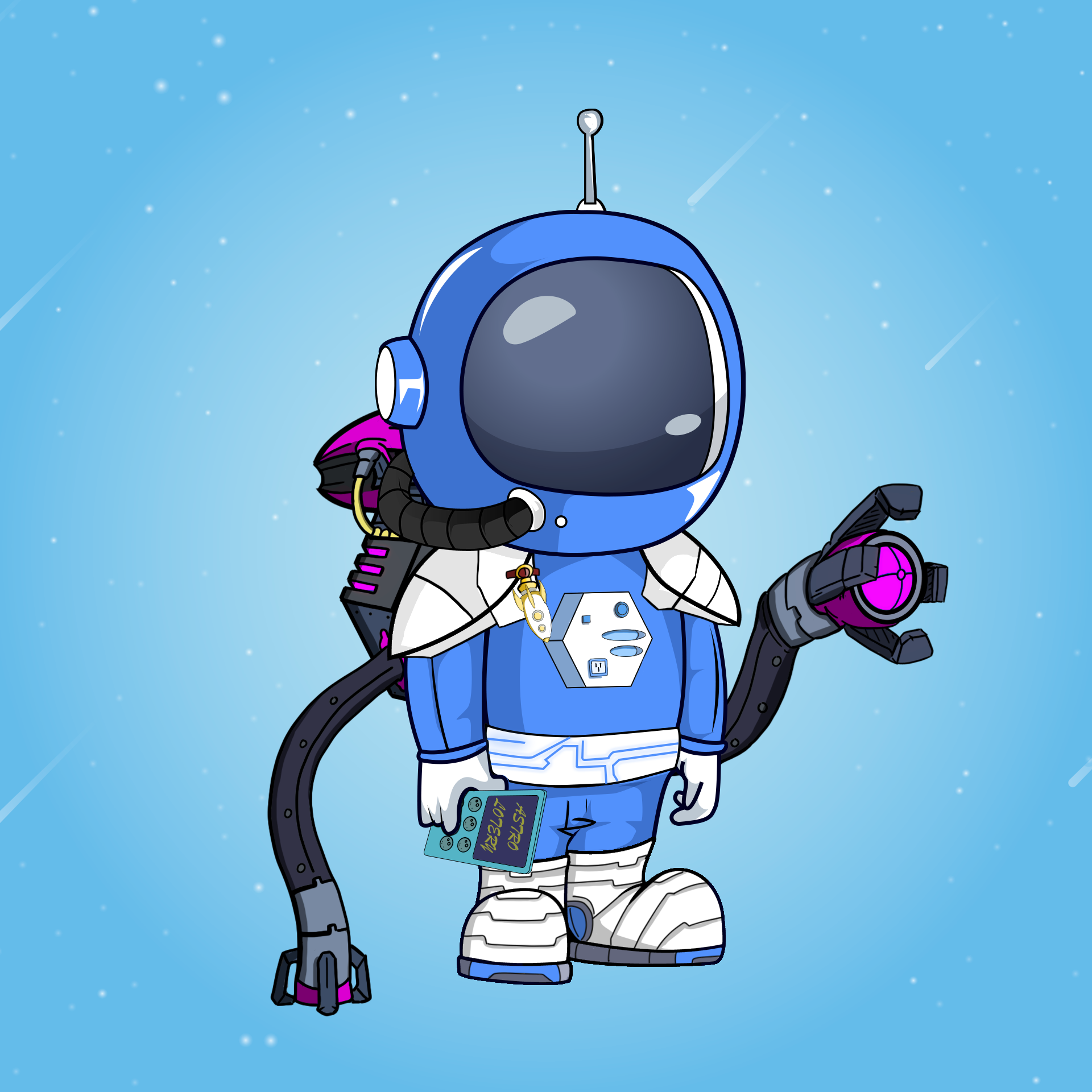 Galactic Astros #284 NFT on Algorand