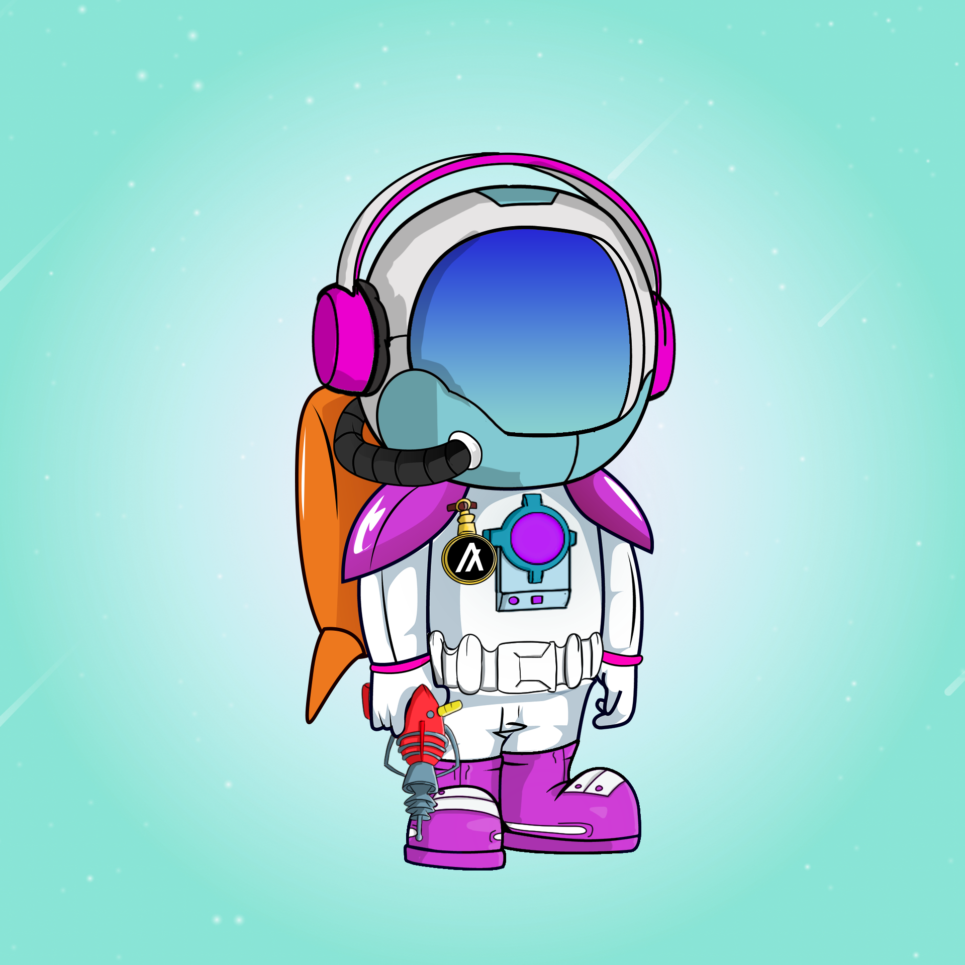 Galactic Astros #297 NFT on Algorand