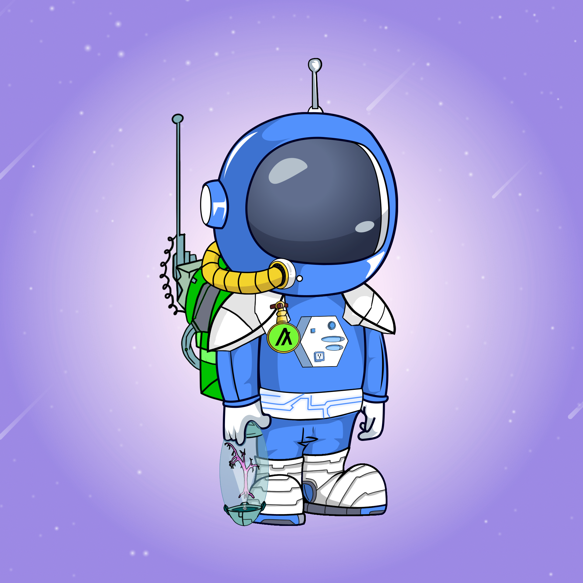 Galactic Astros #302 NFT on Algorand