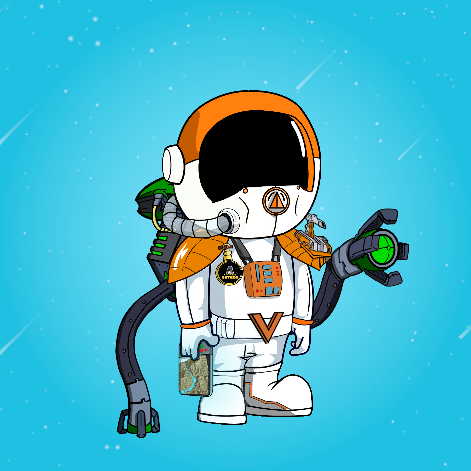Galactic Astros #303 NFT on Algorand