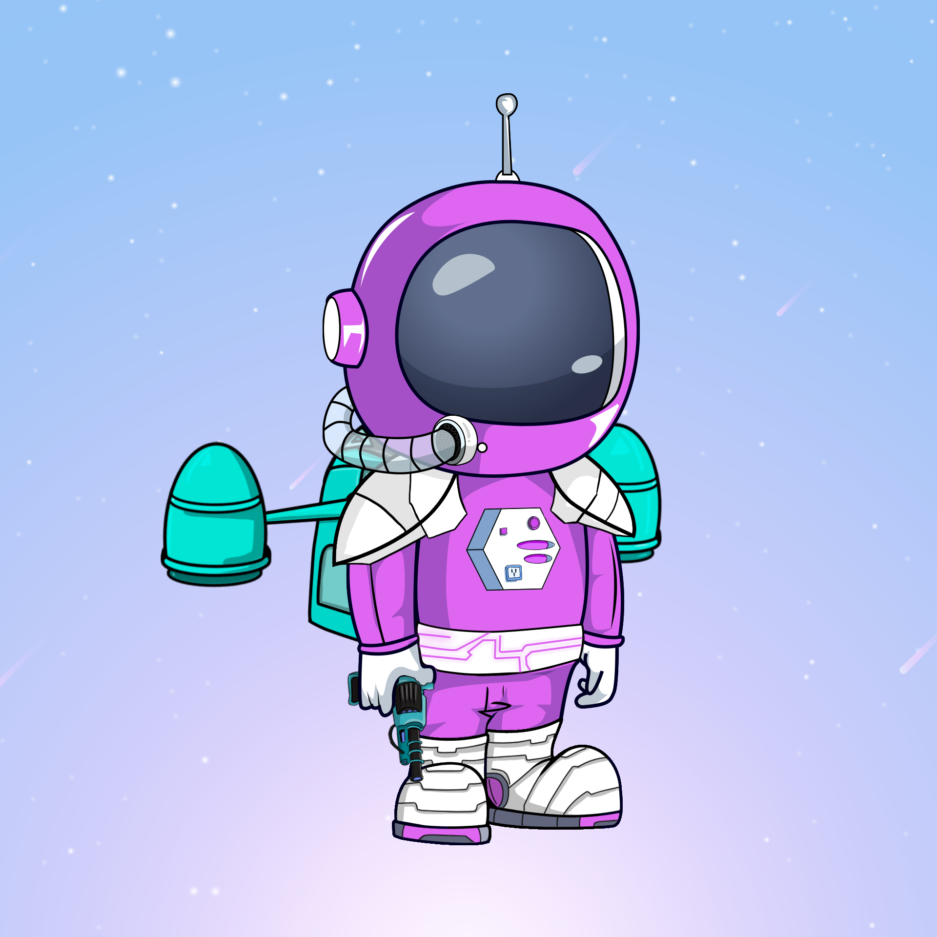 Galactic Astros #304 NFT on Algorand