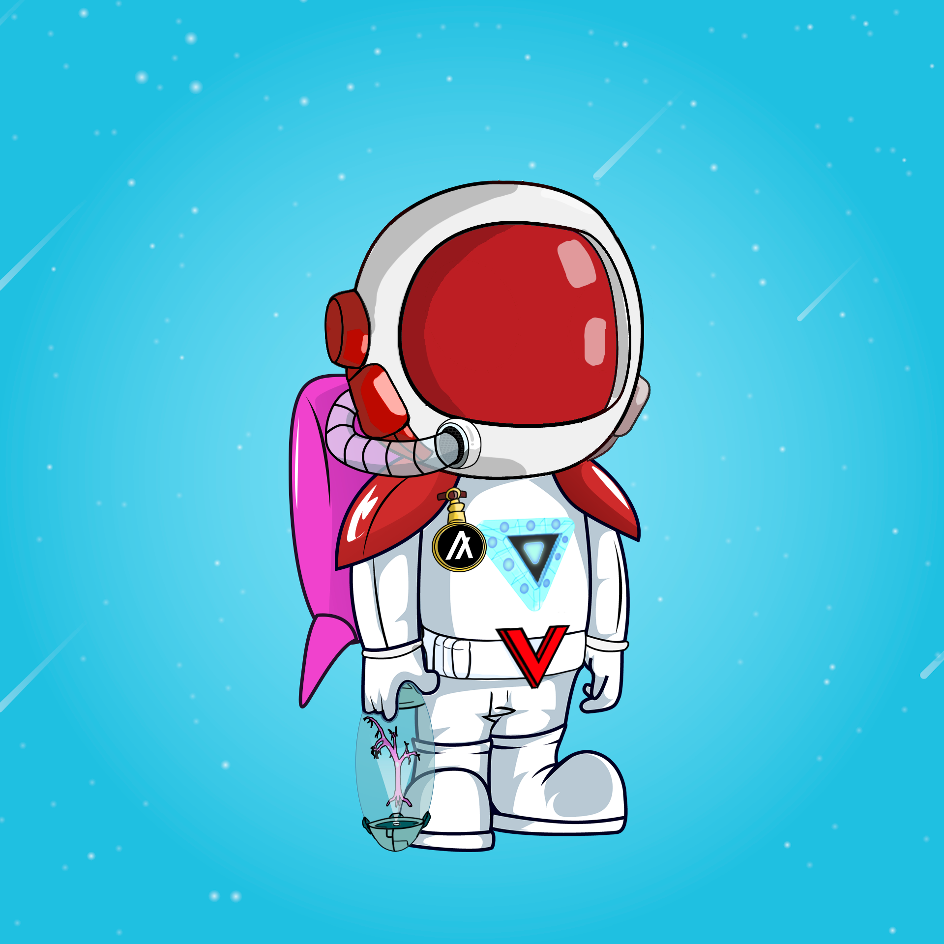 Galactic Astros #312 NFT on Algorand