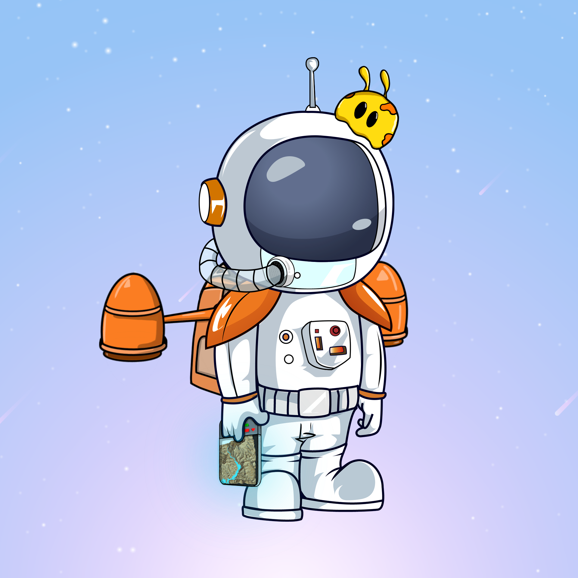 Galactic Astros #314 NFT on Algorand