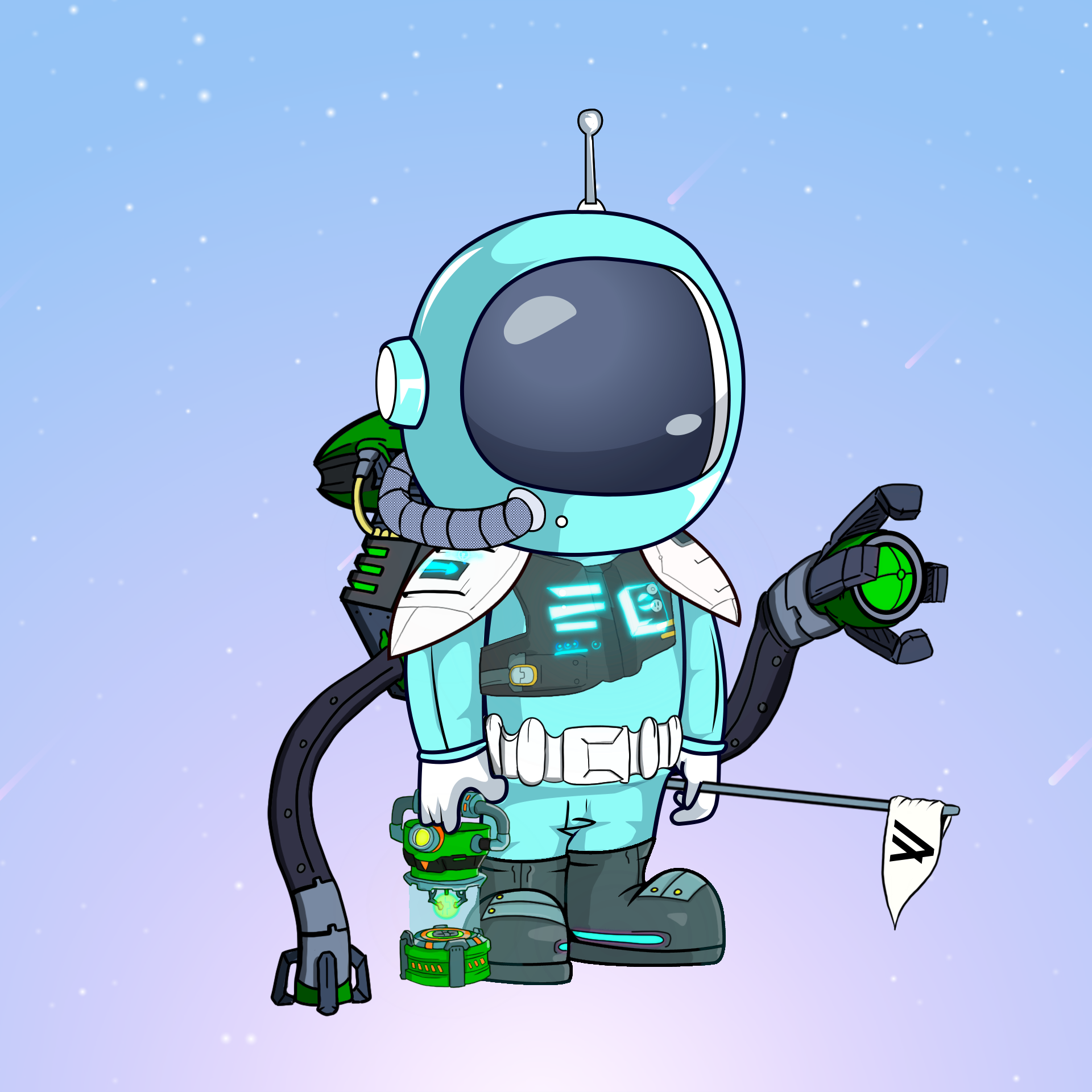 Galactic Astros #315 NFT on Algorand