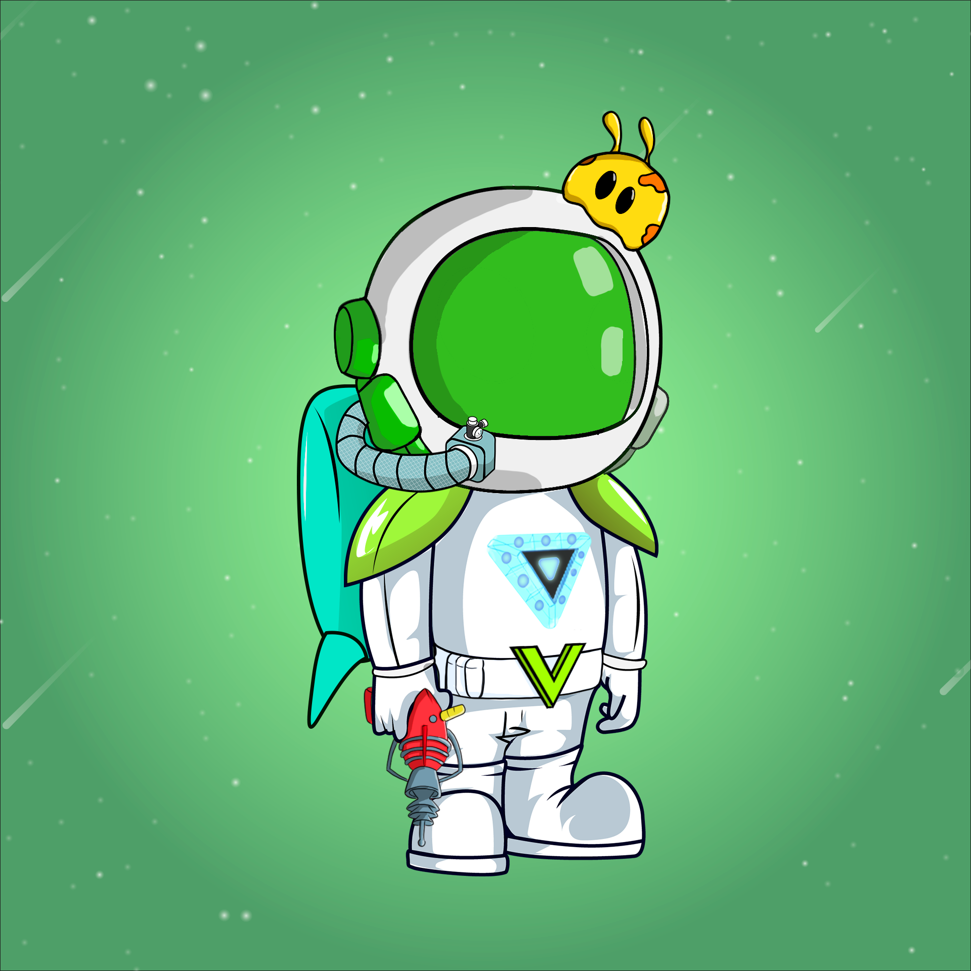 Galactic Astros #317 NFT on Algorand