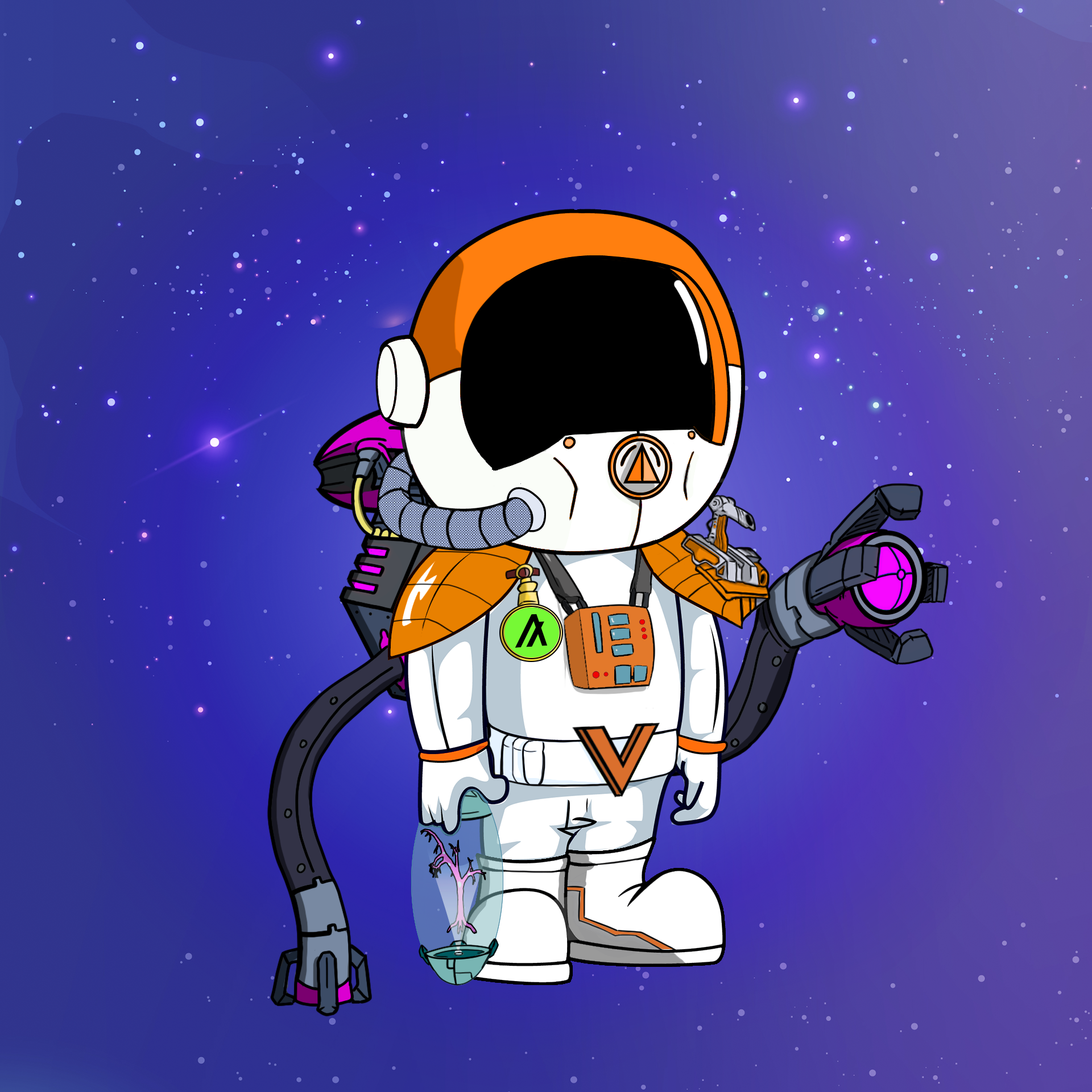 Galactic Astros #318 NFT on Algorand