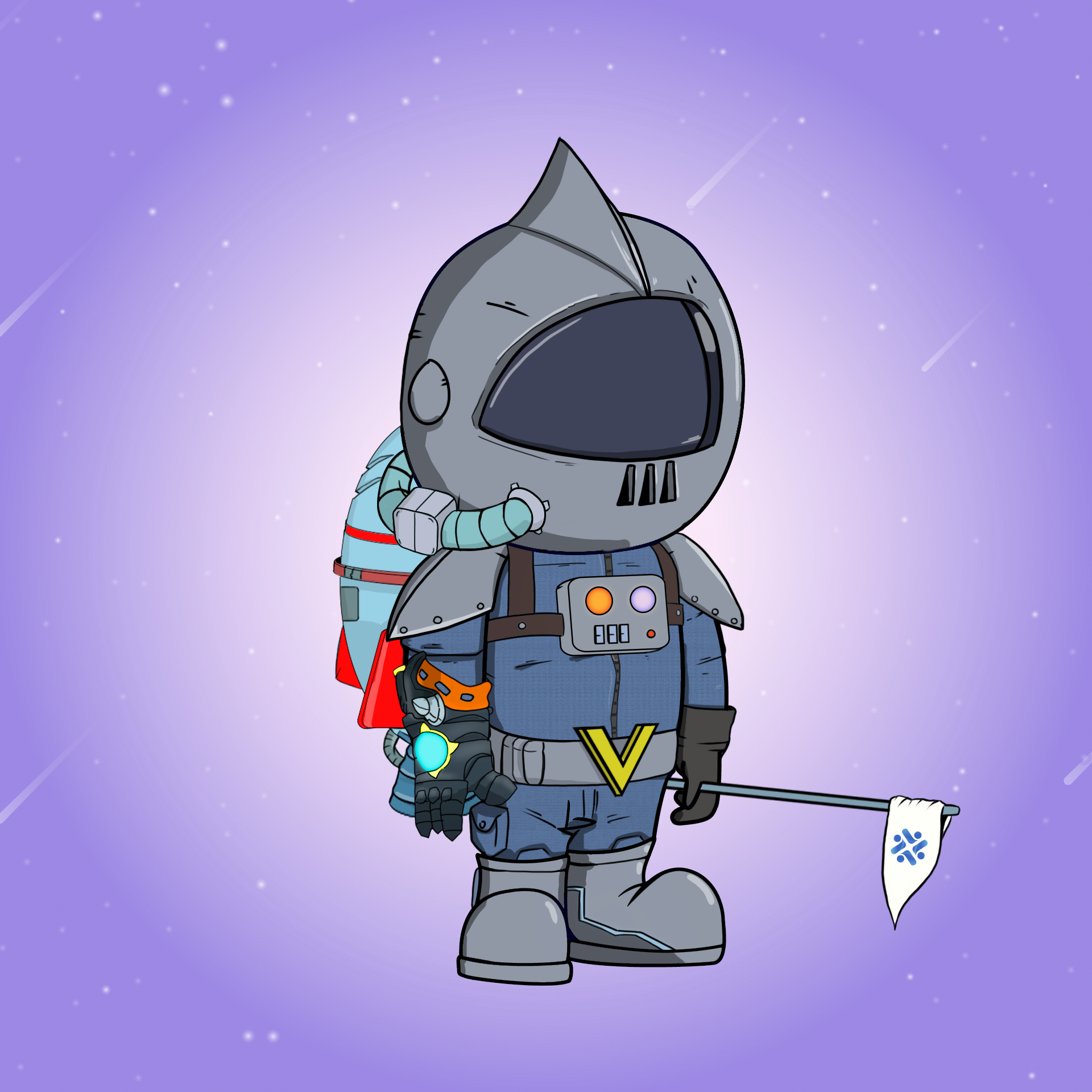 Galactic Astros #319 NFT on Algorand